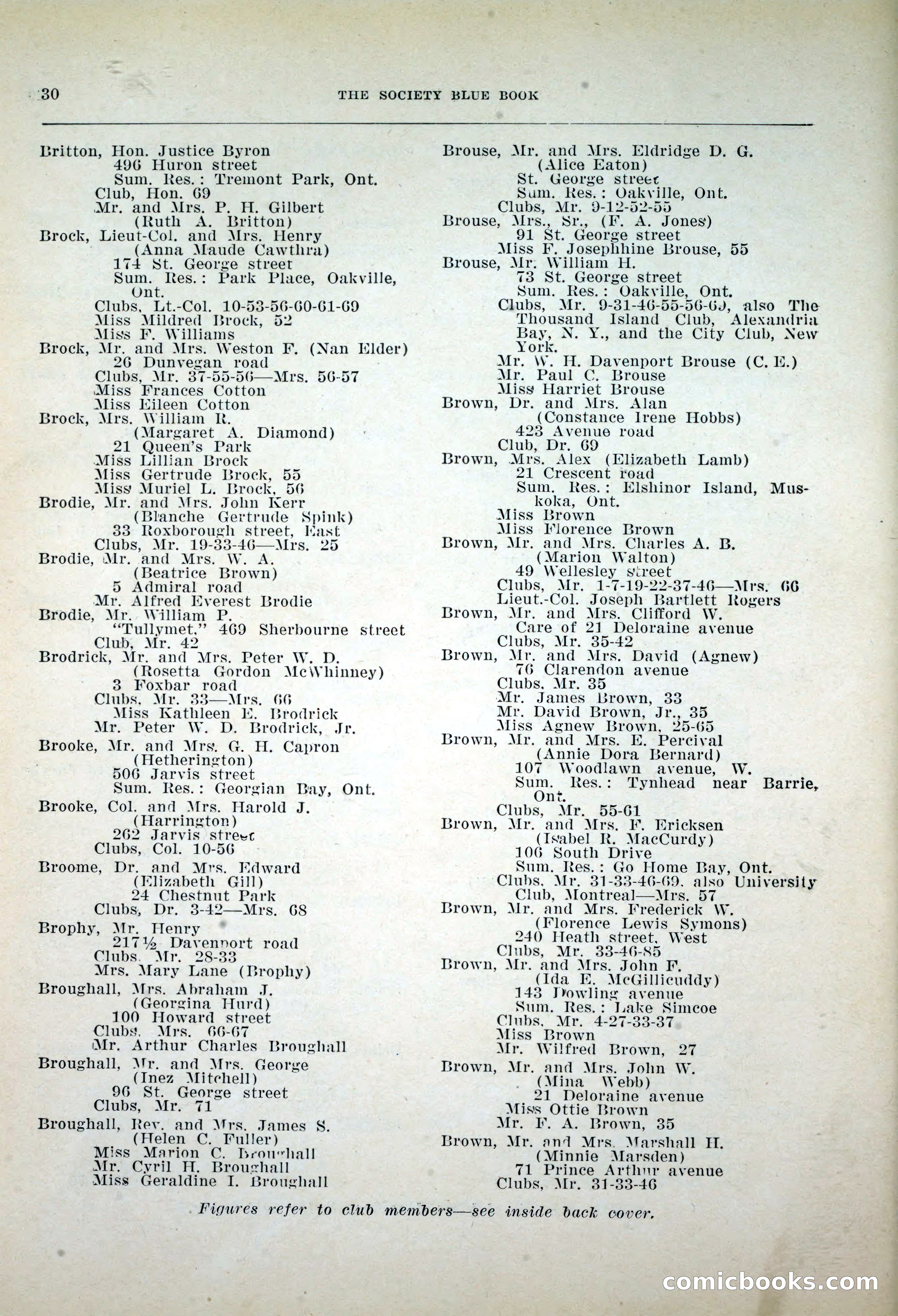 Dau's Blue Book, 1920 — page 30 of 172