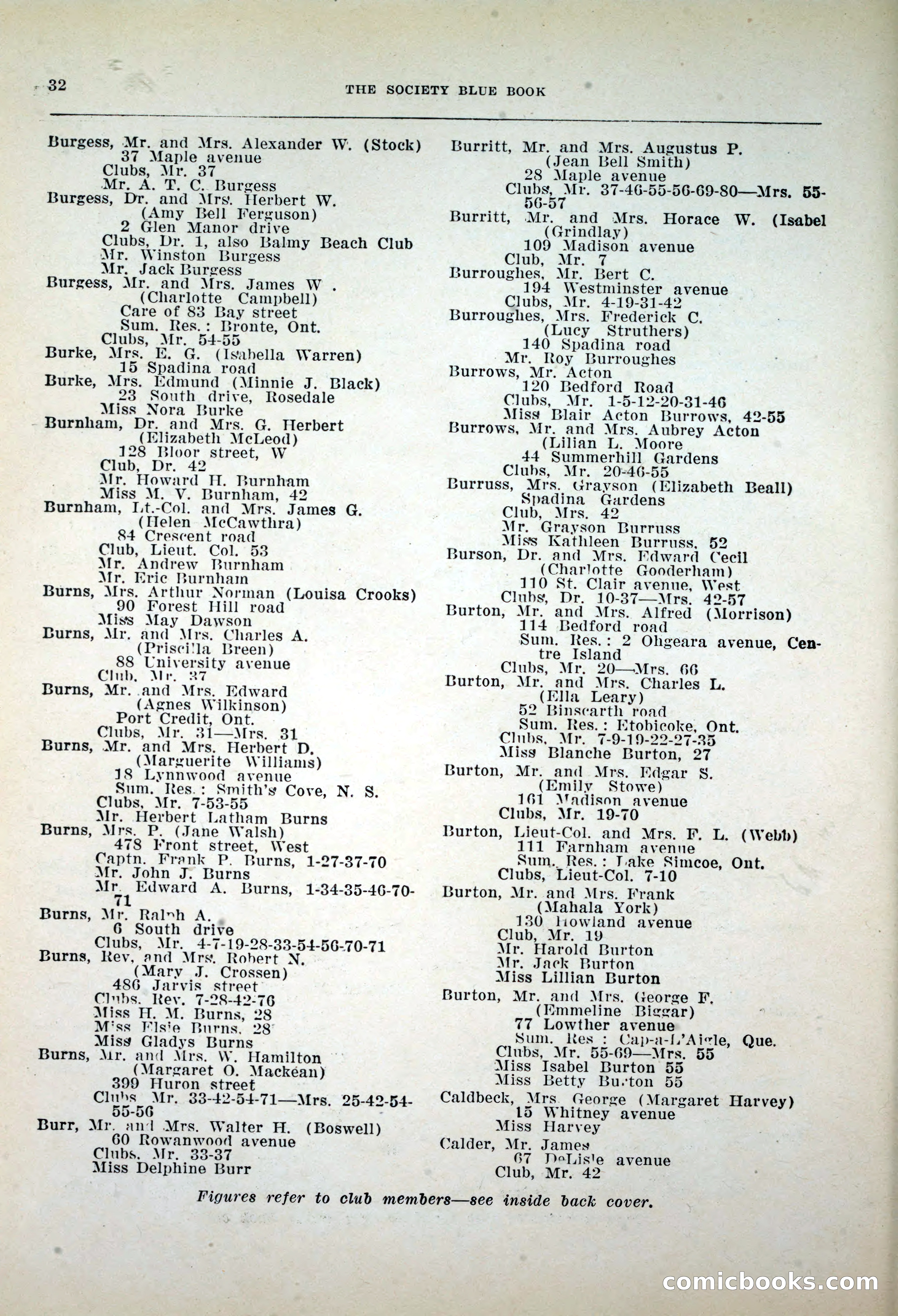 Dau's Blue Book, 1920 — page 32 of 172