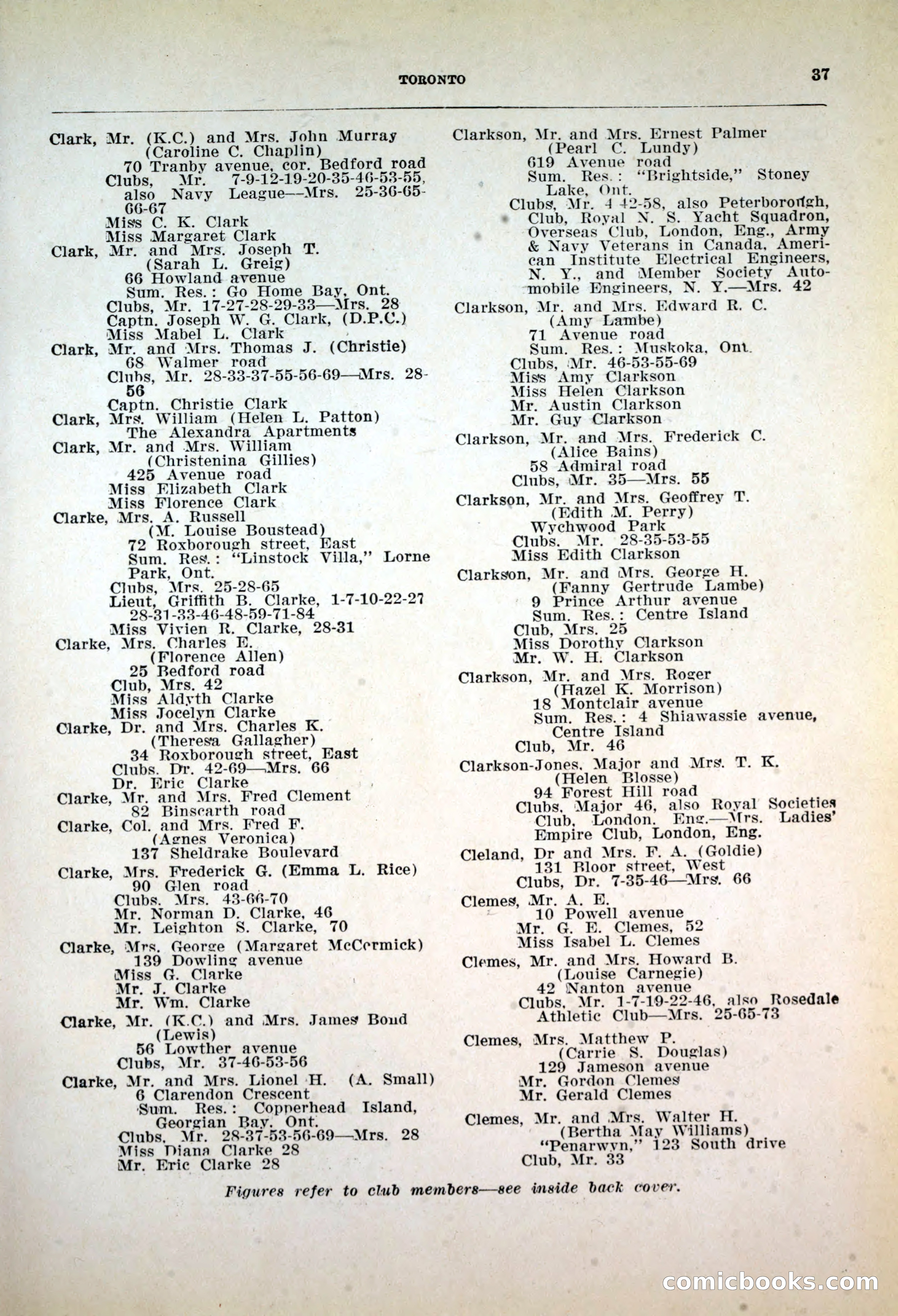 Dau's Blue Book, 1920 — page 37 of 172