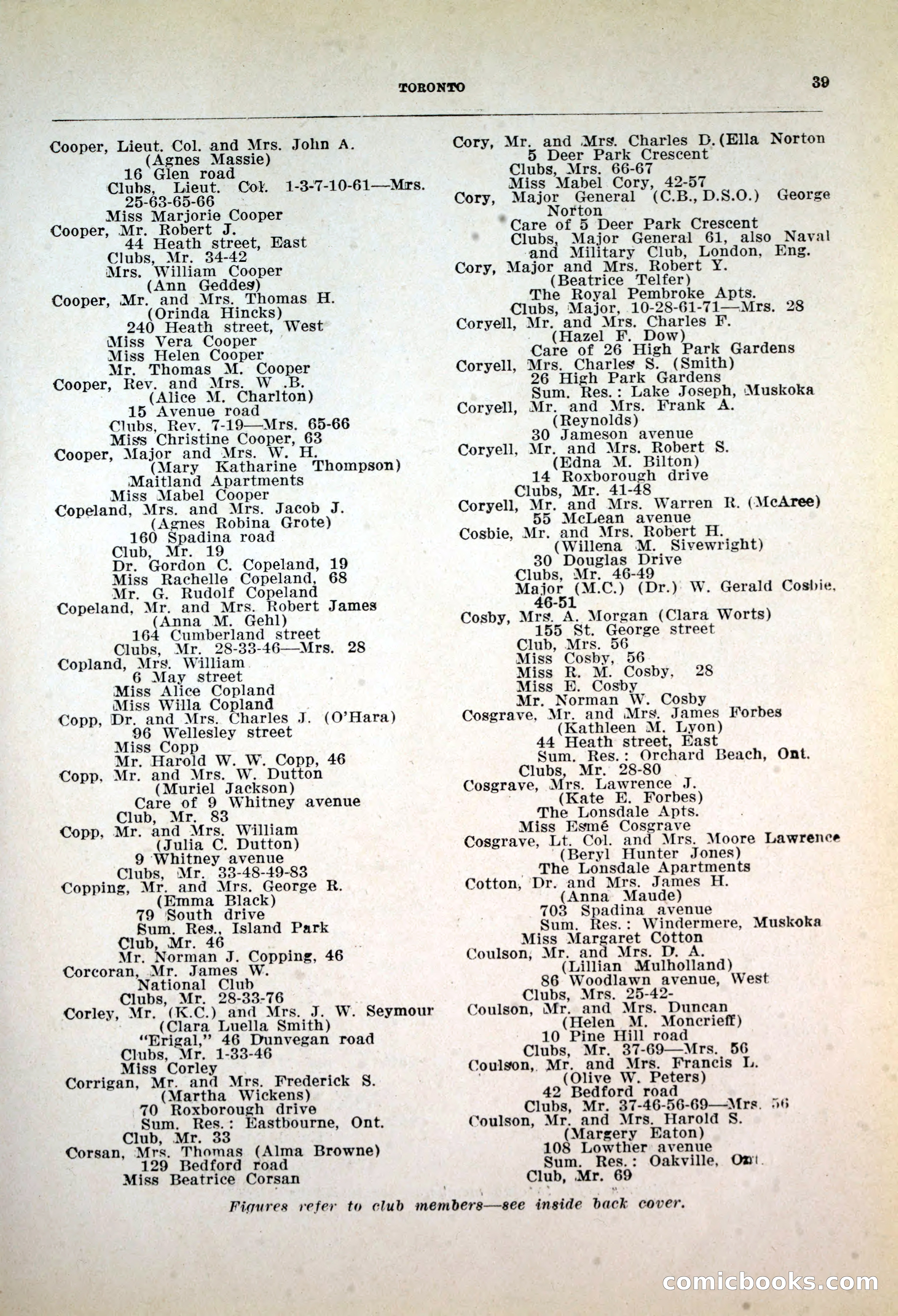 Dau's Blue Book, 1920 — page 39 of 172