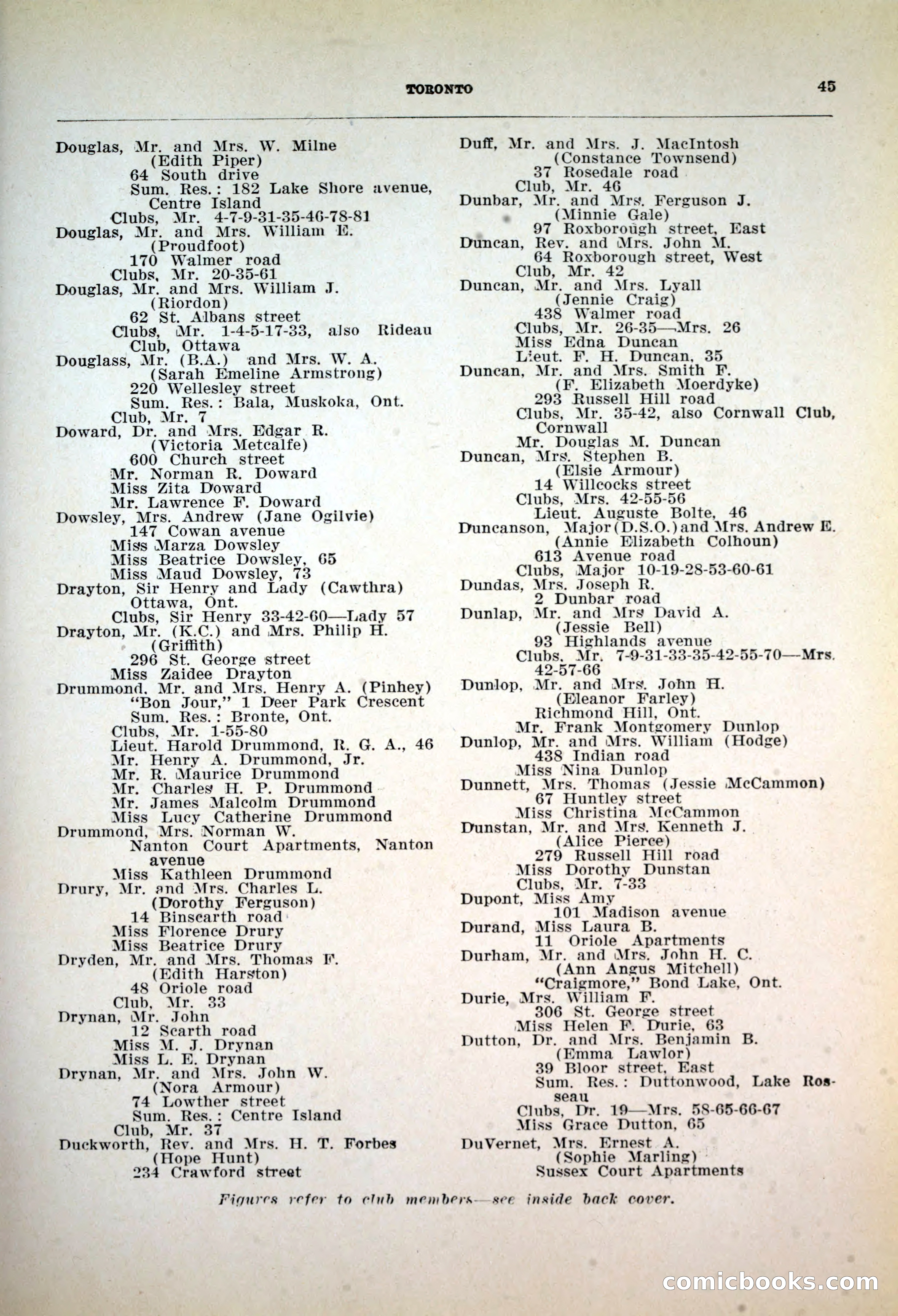 Dau's Blue Book, 1920 — page 45 of 172