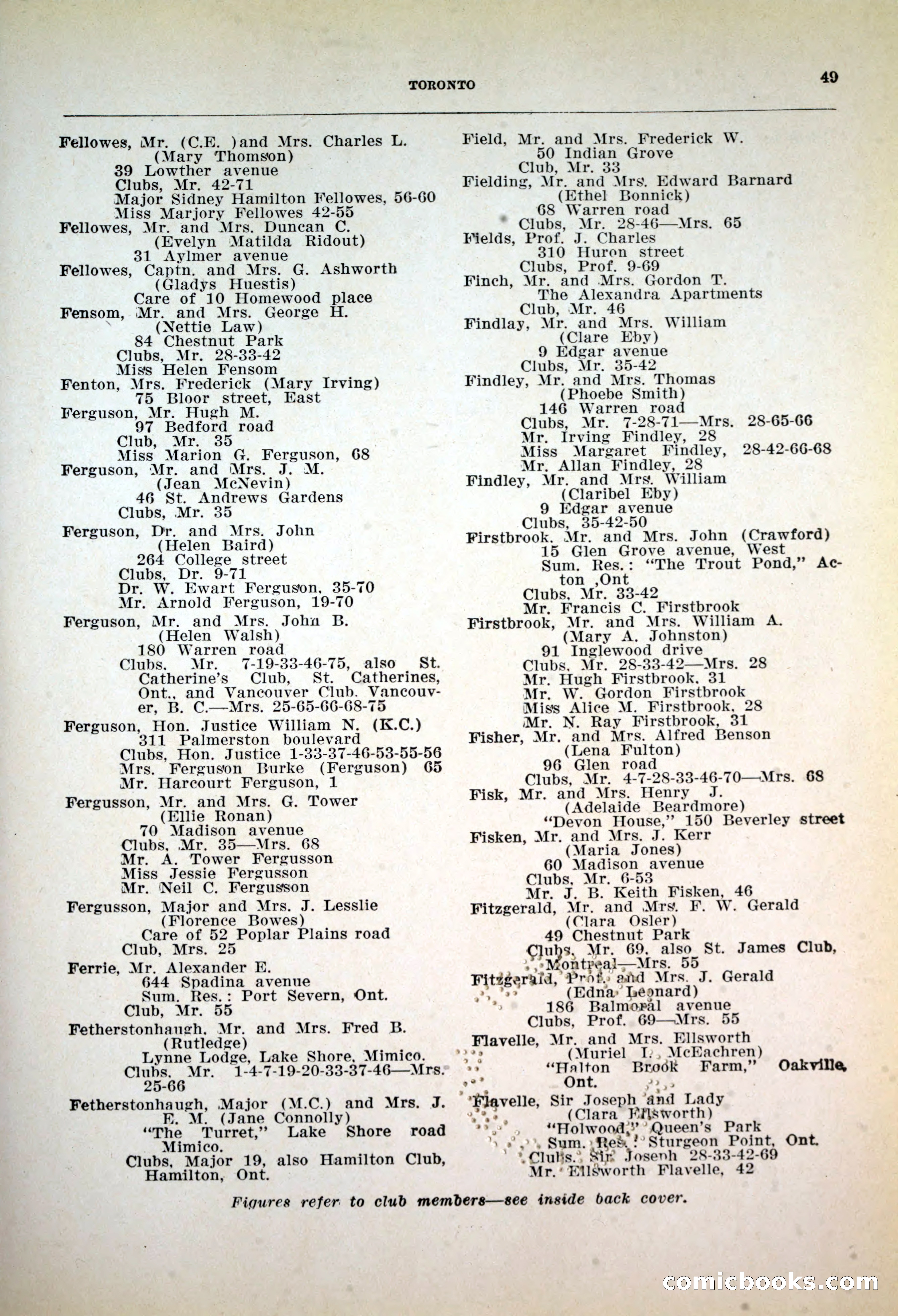 Dau's Blue Book, 1920 — page 49 of 172