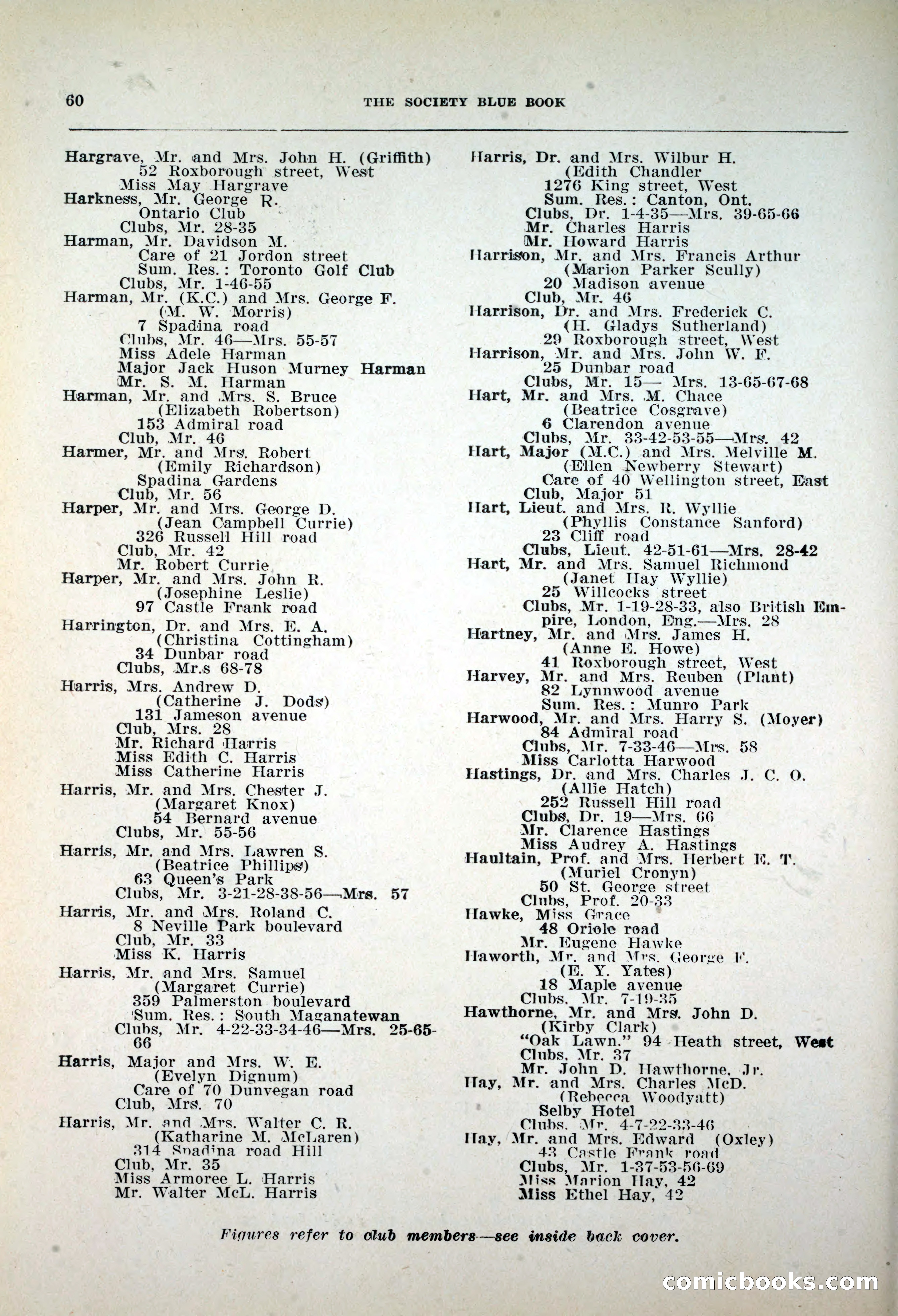Dau's Blue Book, 1920 — page 60 of 172
