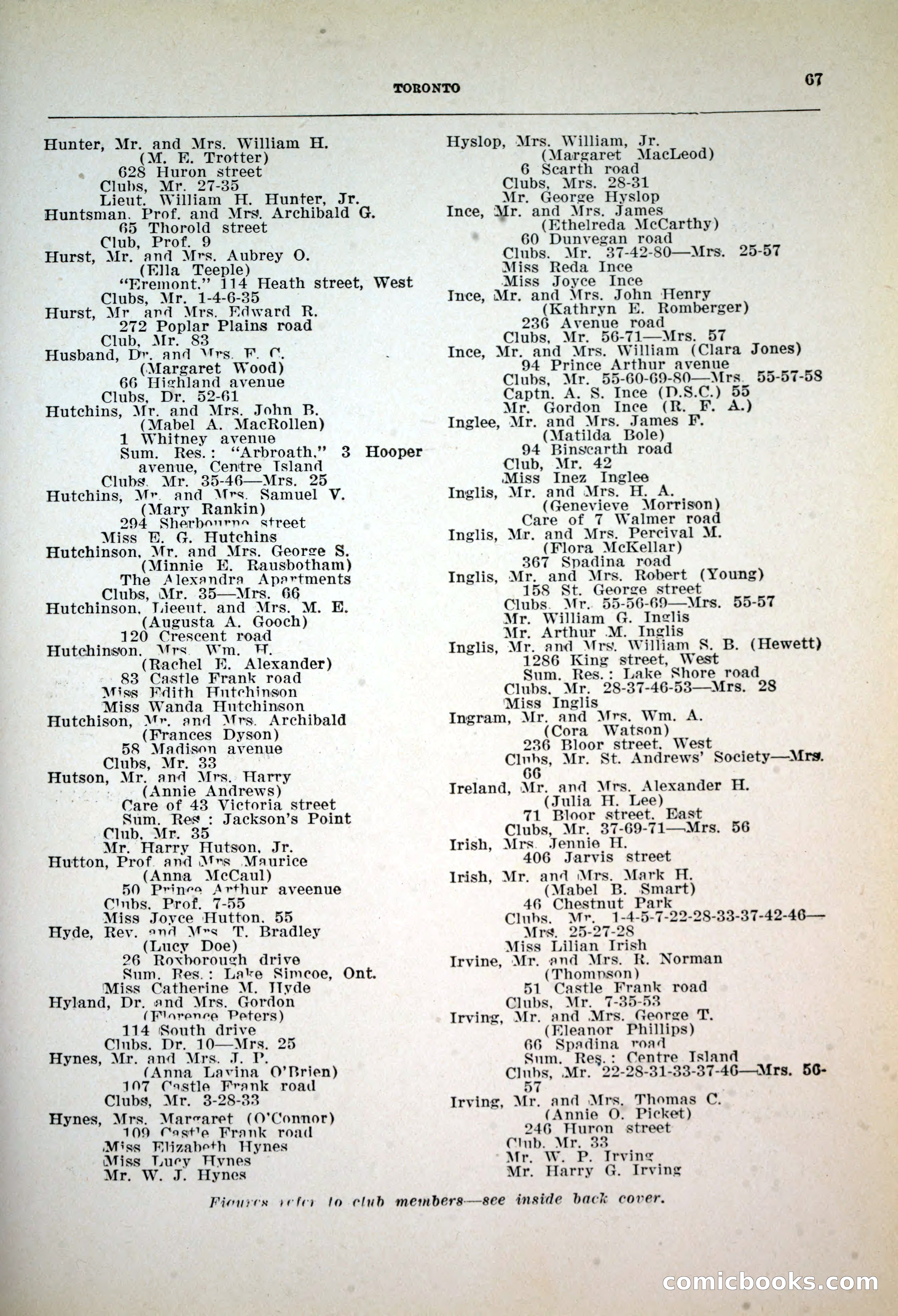 Dau's Blue Book, 1920 — page 67 of 172