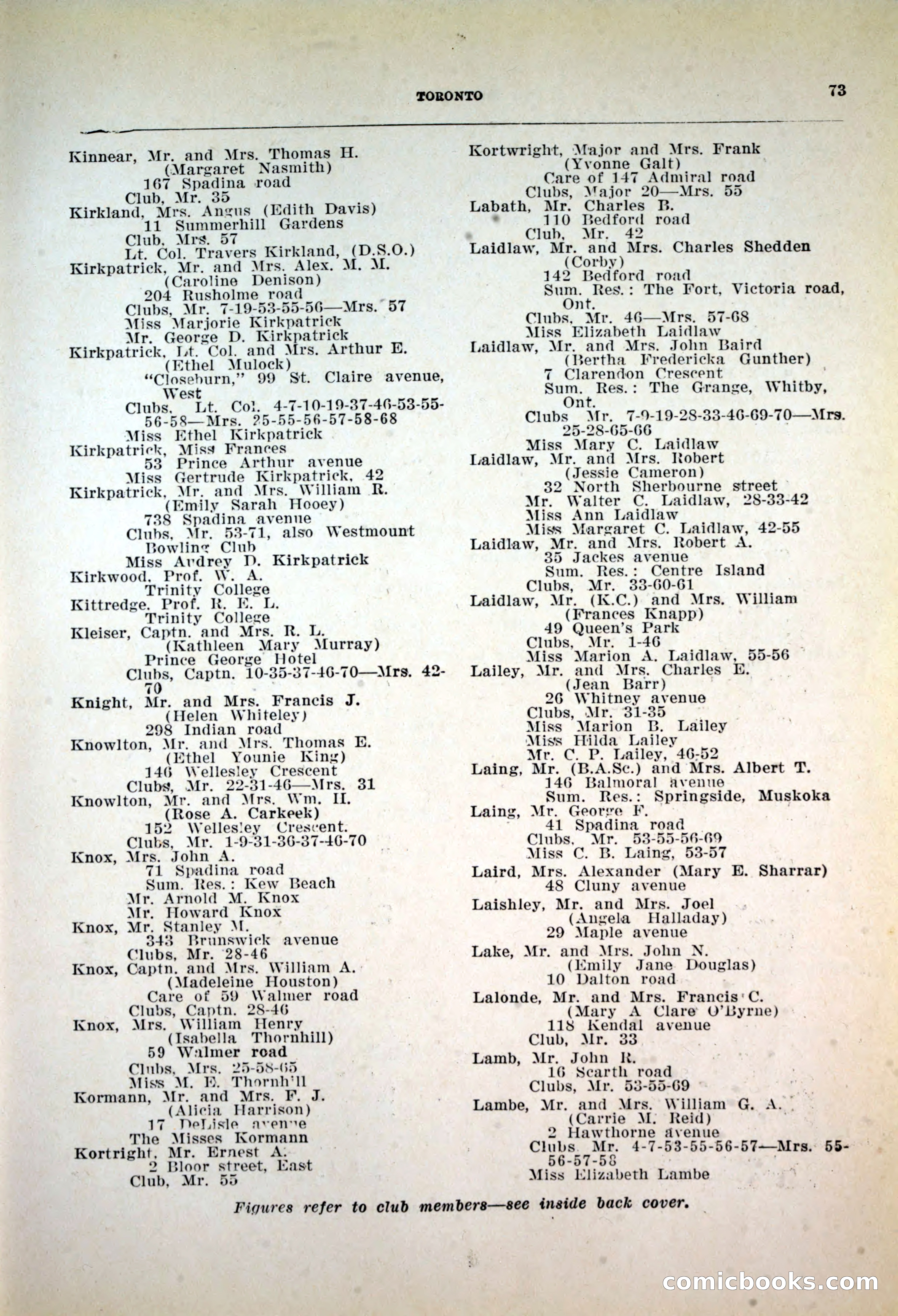 Dau's Blue Book, 1920 — page 73 of 172