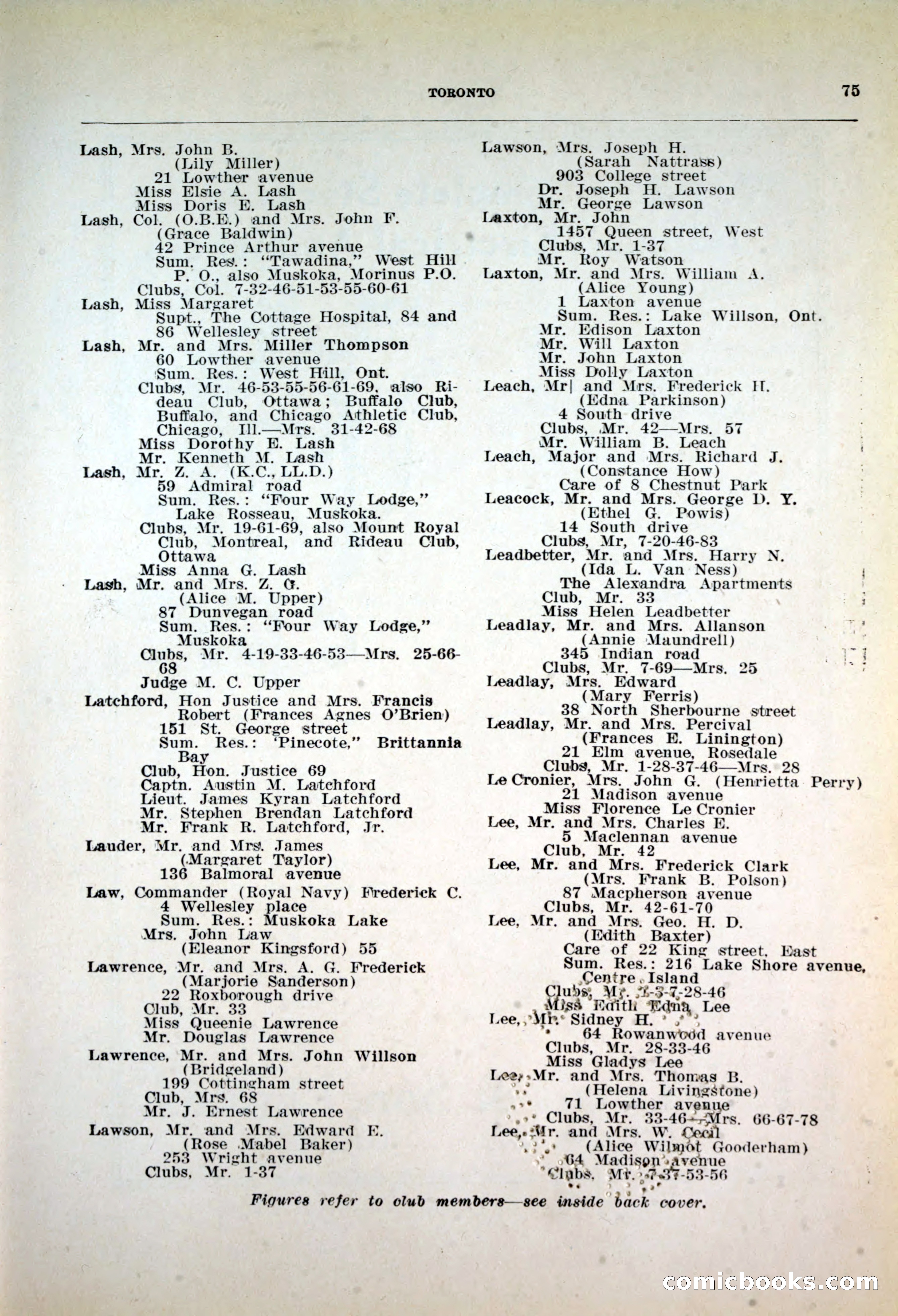 Dau's Blue Book, 1920 — page 75 of 172