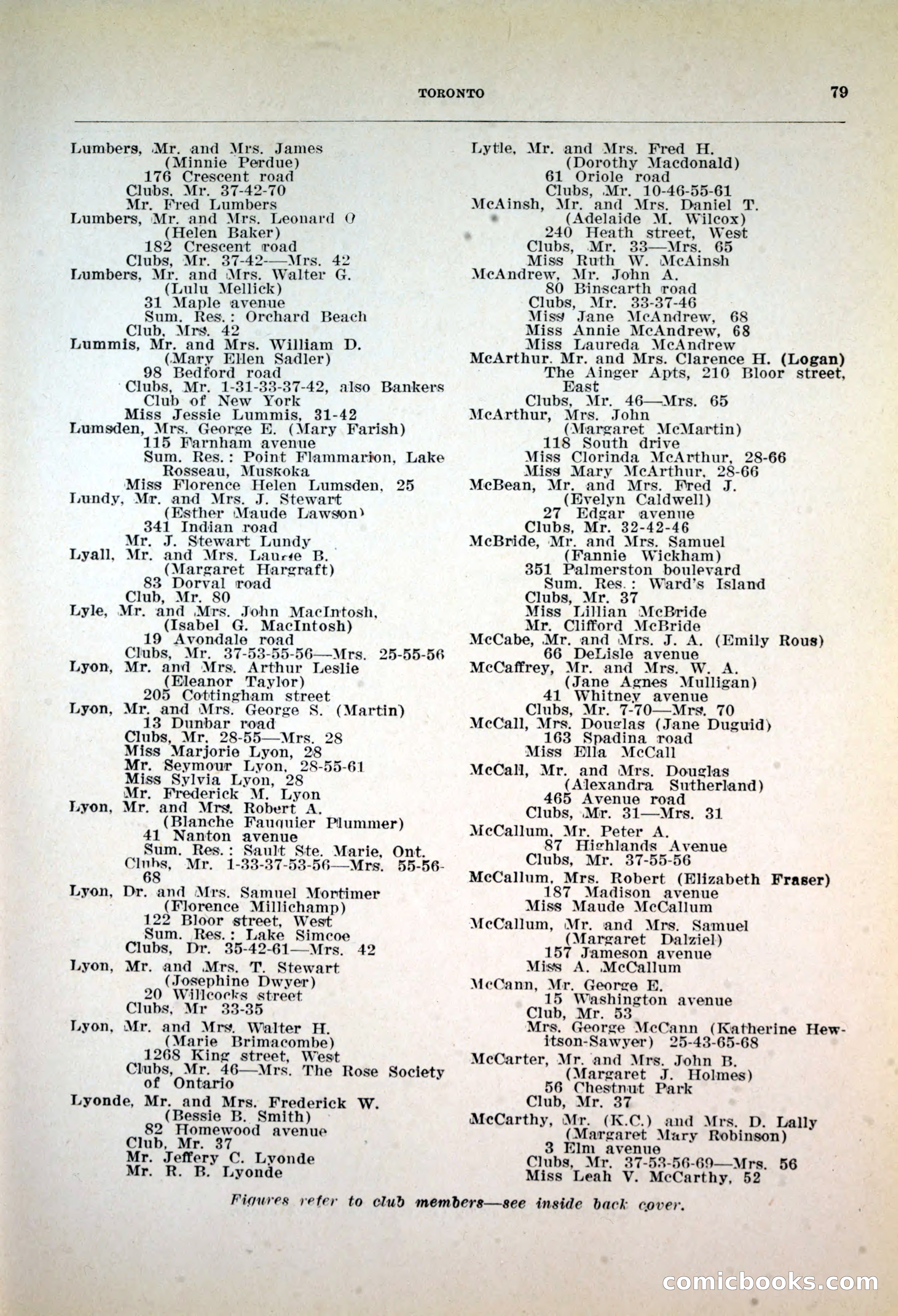 Dau's Blue Book, 1920 — page 79 of 172