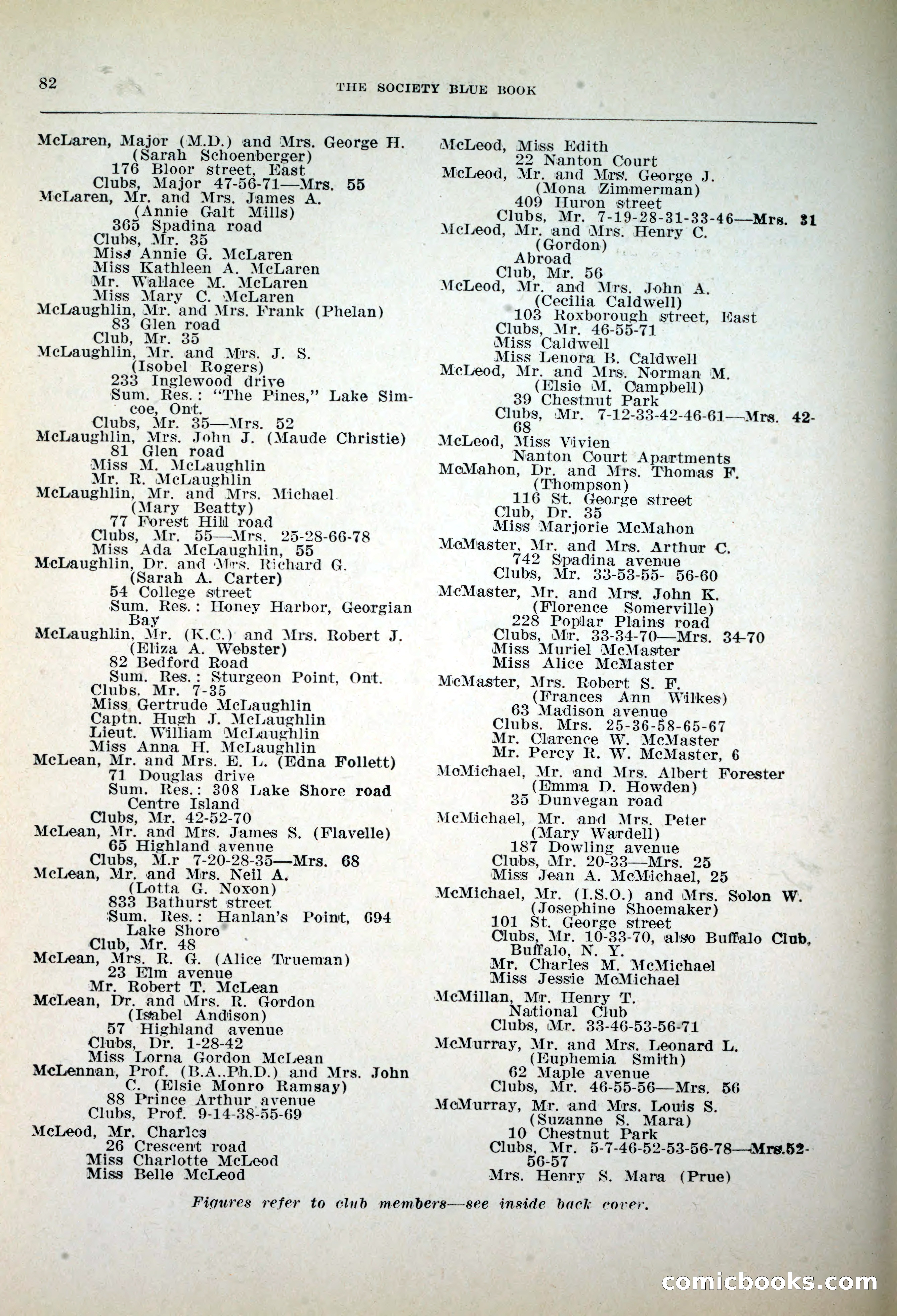 Dau's Blue Book, 1920 — page 82 of 172