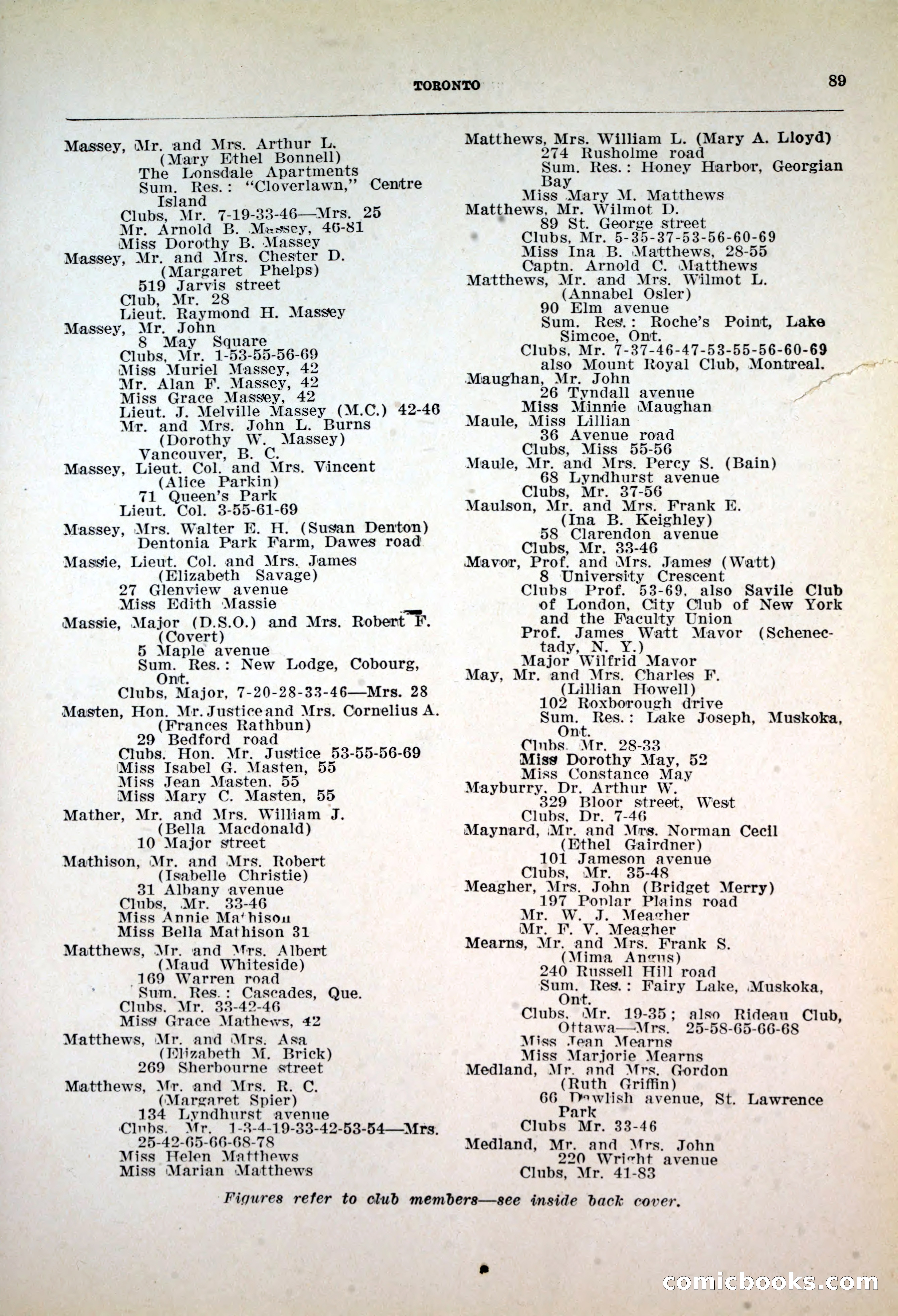 Dau's Blue Book, 1920 — page 89 of 172
