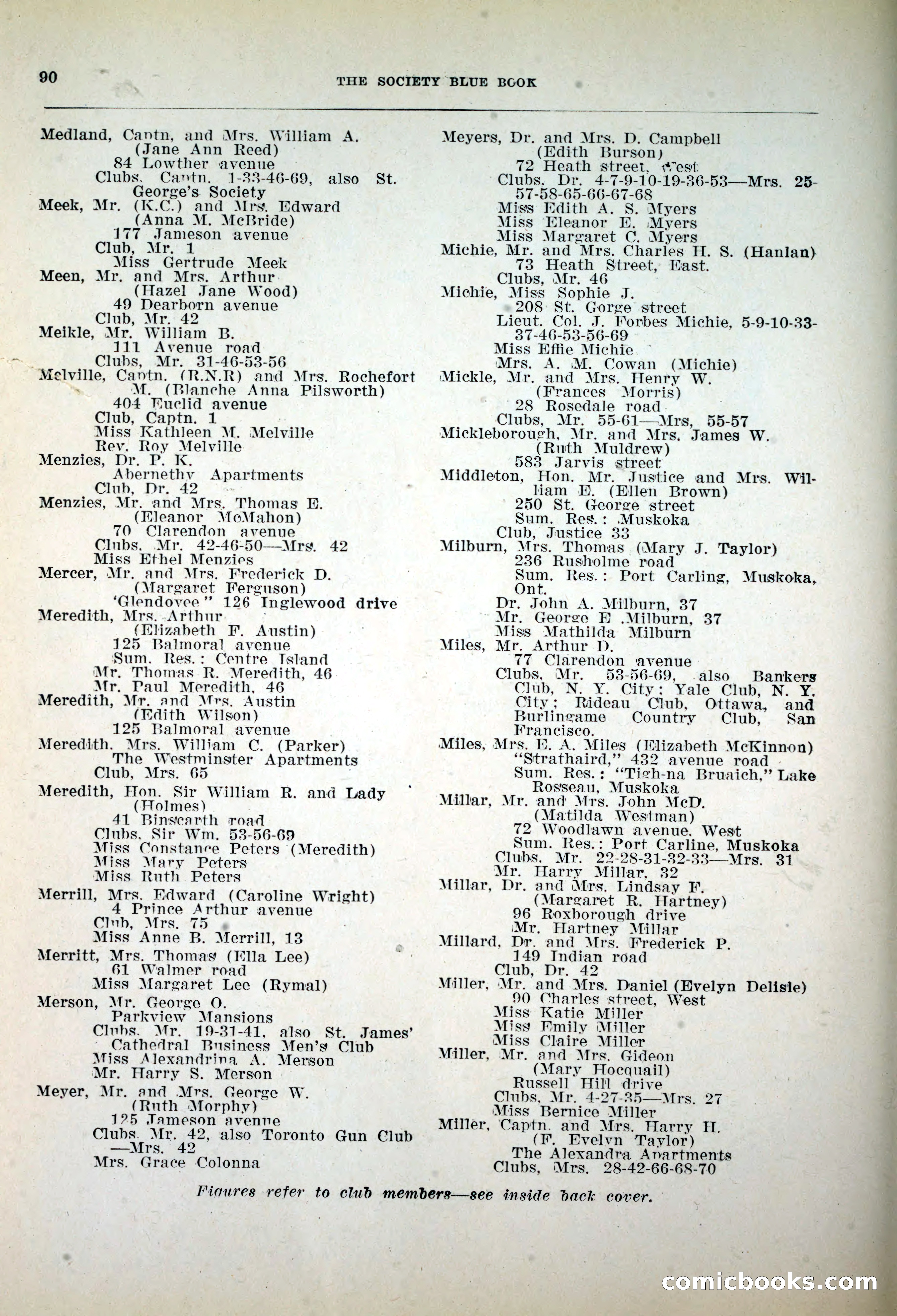 Dau's Blue Book, 1920 — page 90 of 172
