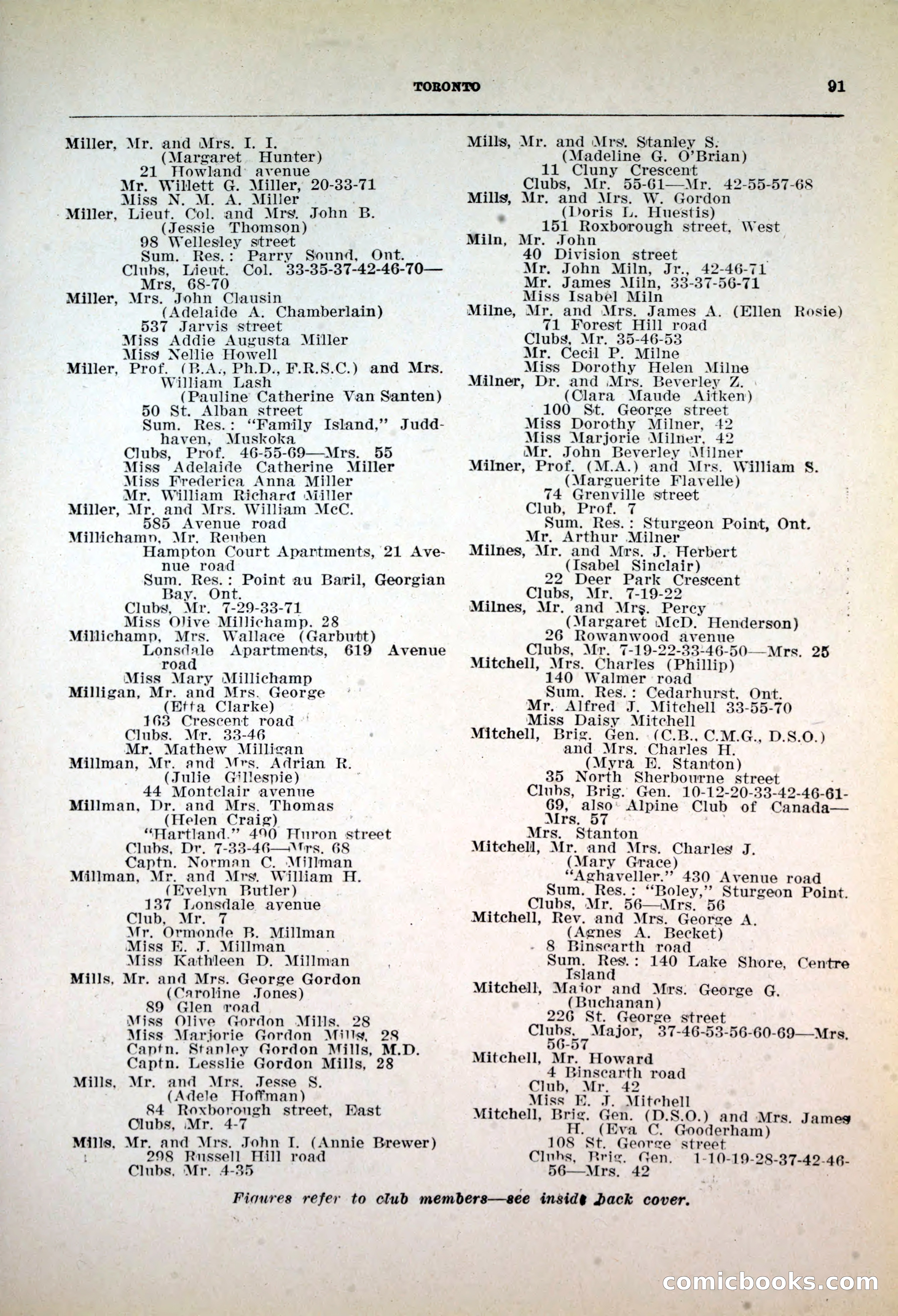 Dau's Blue Book, 1920 — page 91 of 172