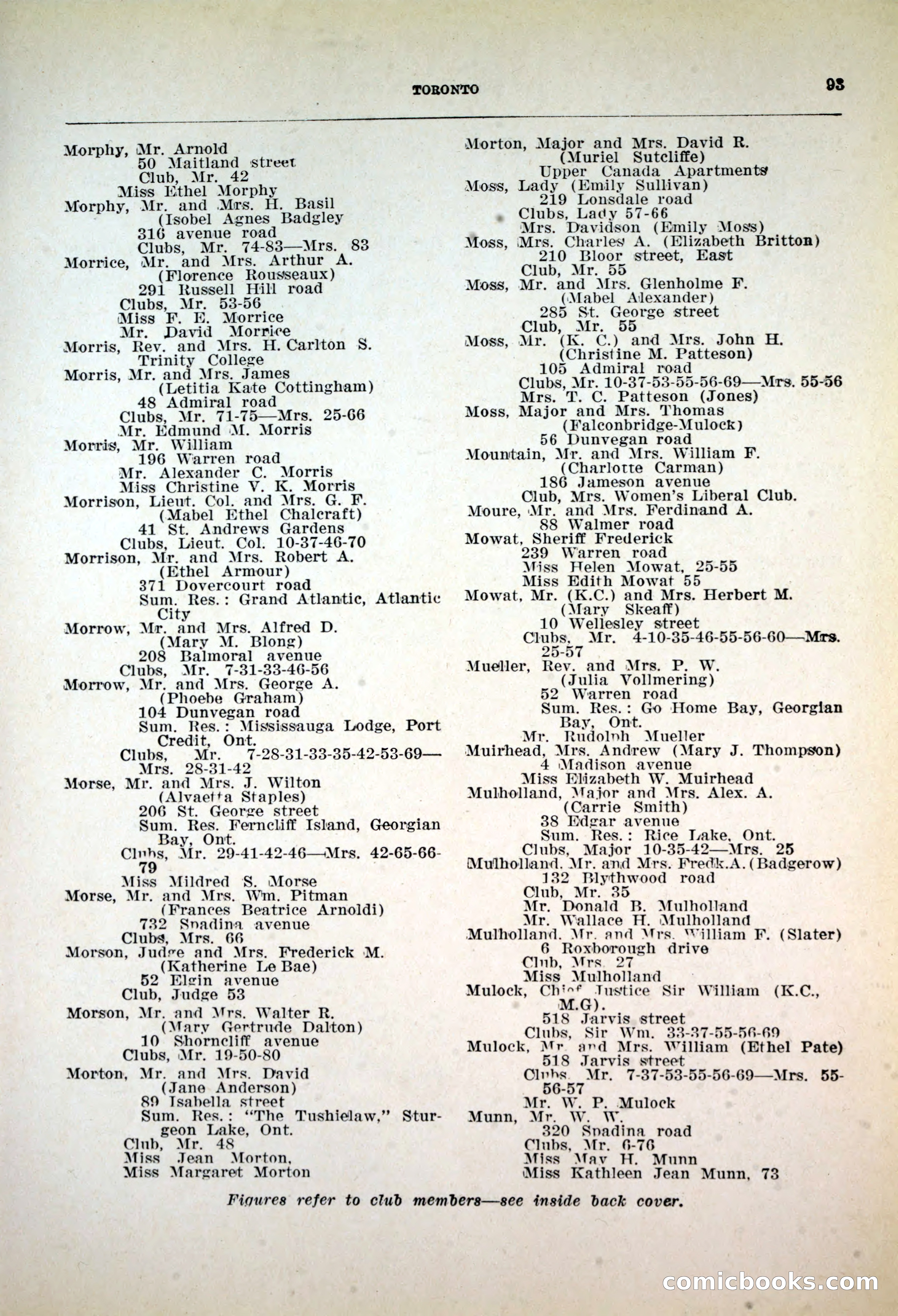 Dau's Blue Book, 1920 — page 93 of 172
