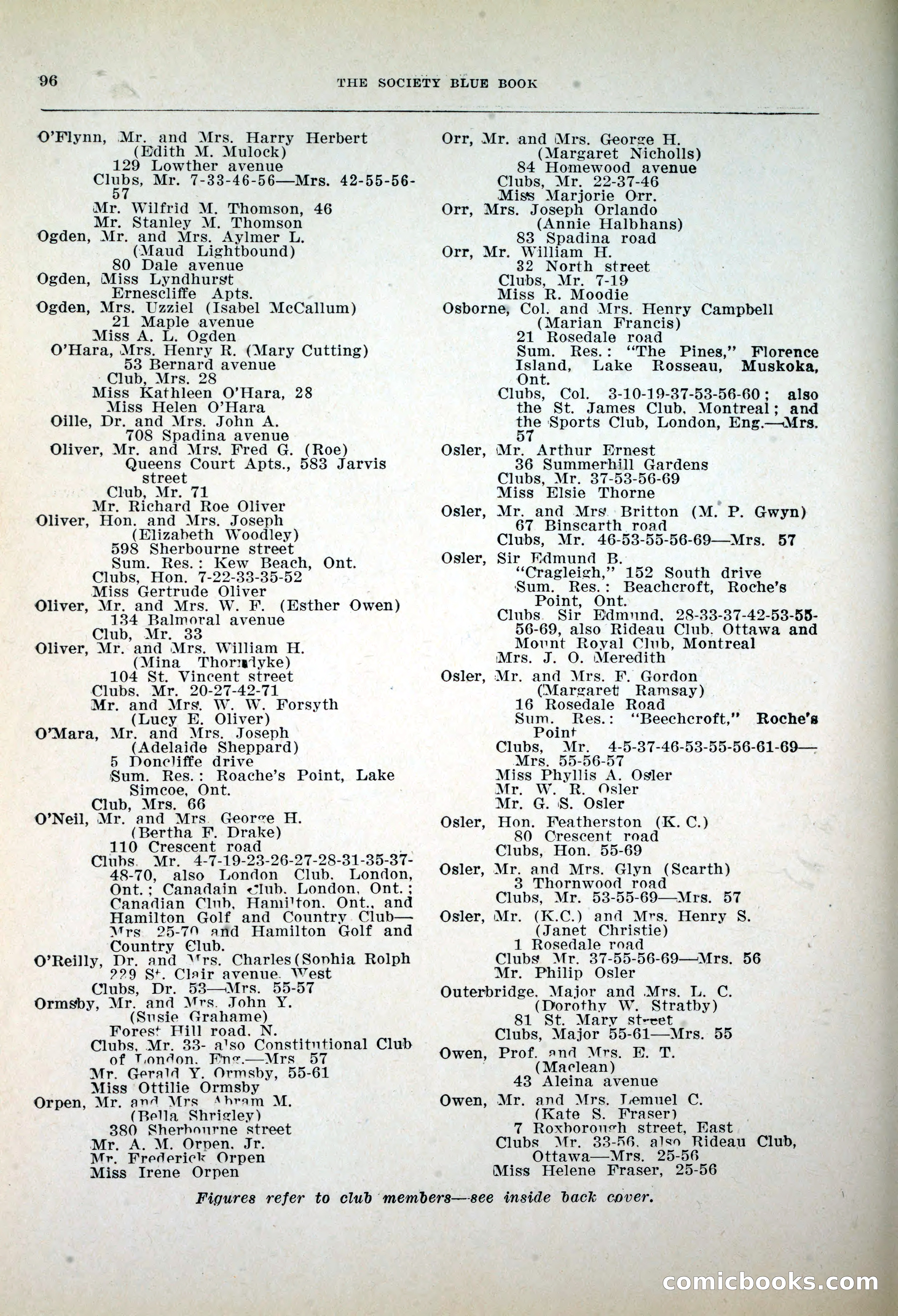 Dau's Blue Book, 1920 — page 96 of 172