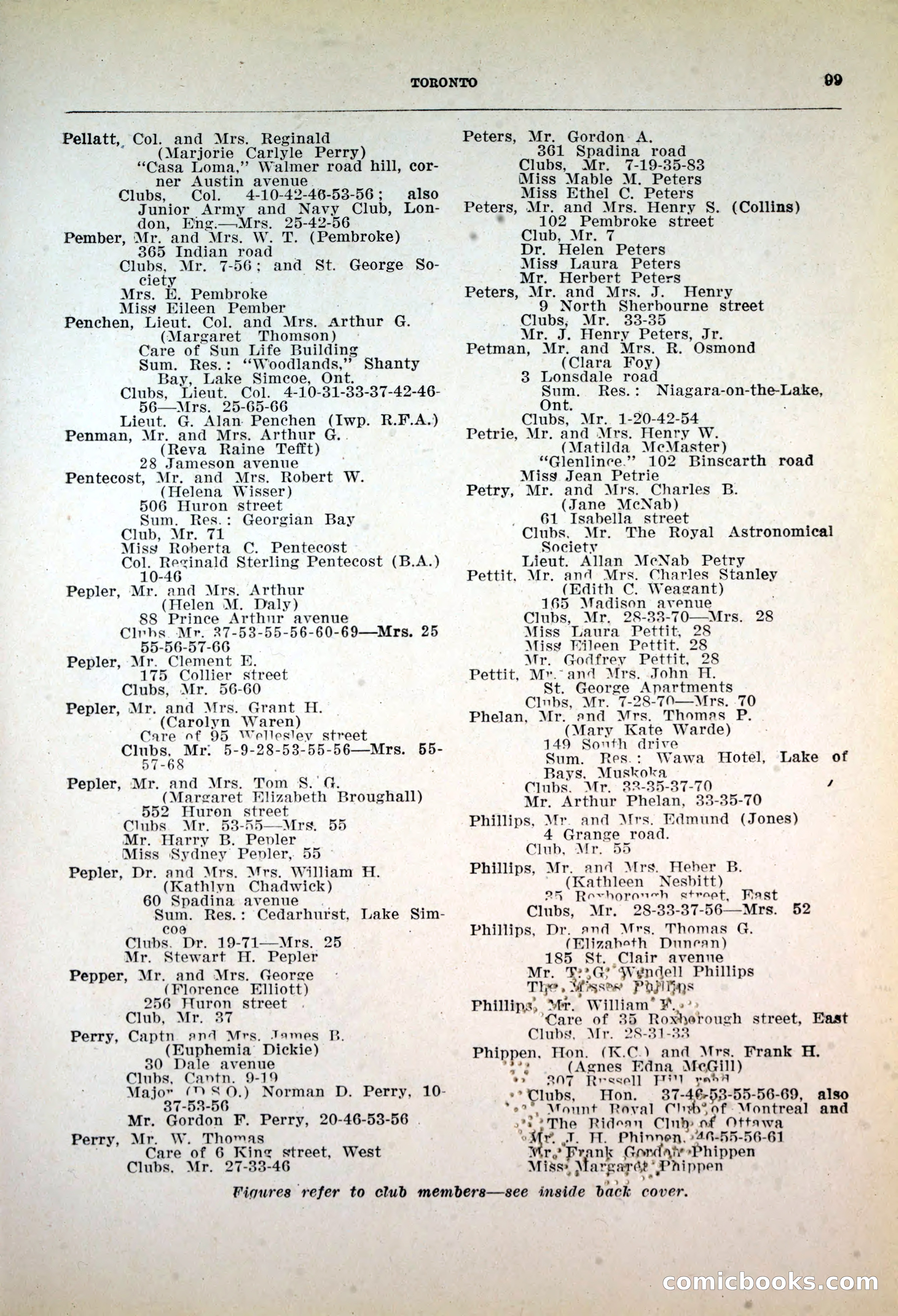 Dau's Blue Book, 1920 — page 99 of 172