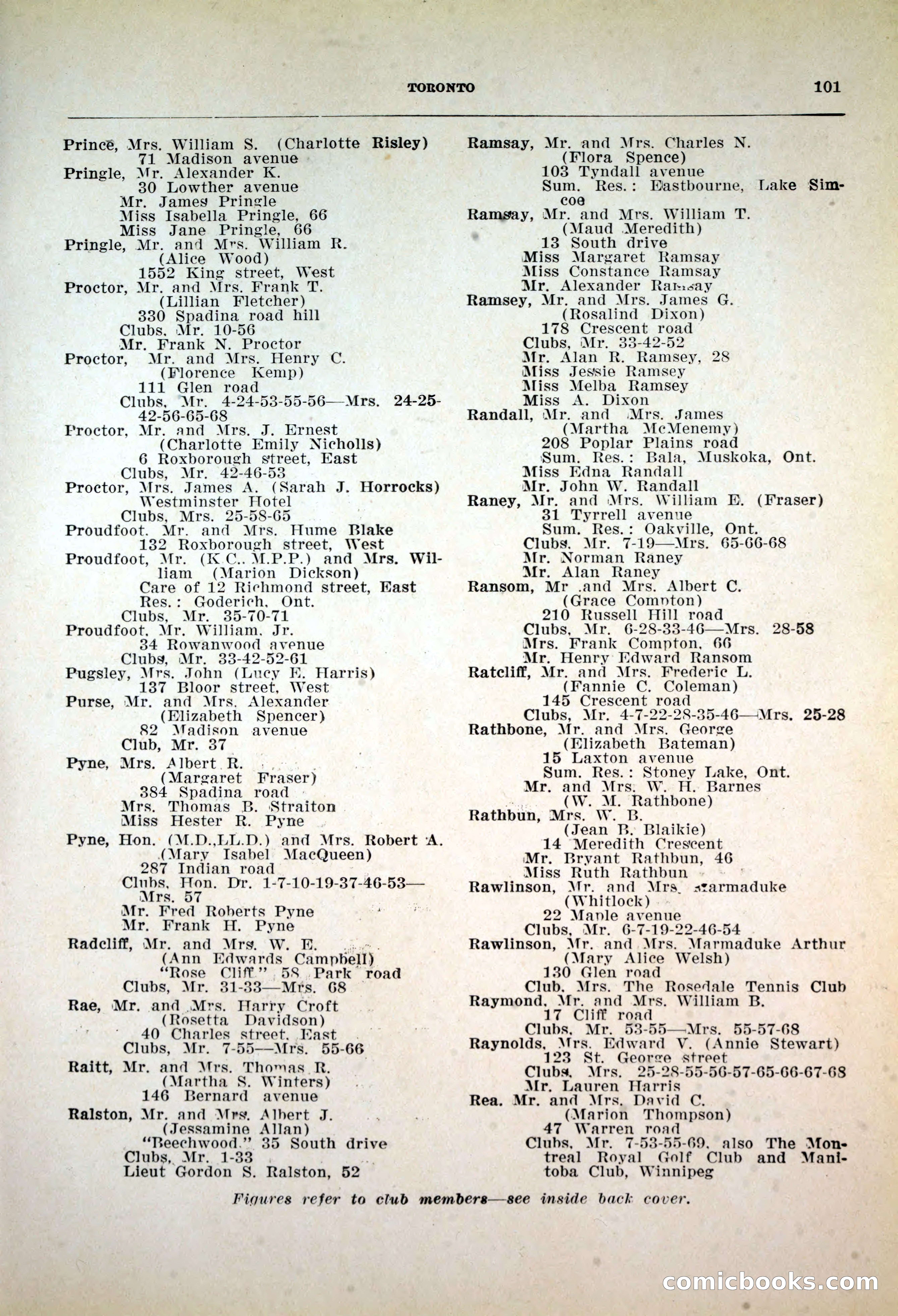 Dau's Blue Book, 1920 — page 101 of 172