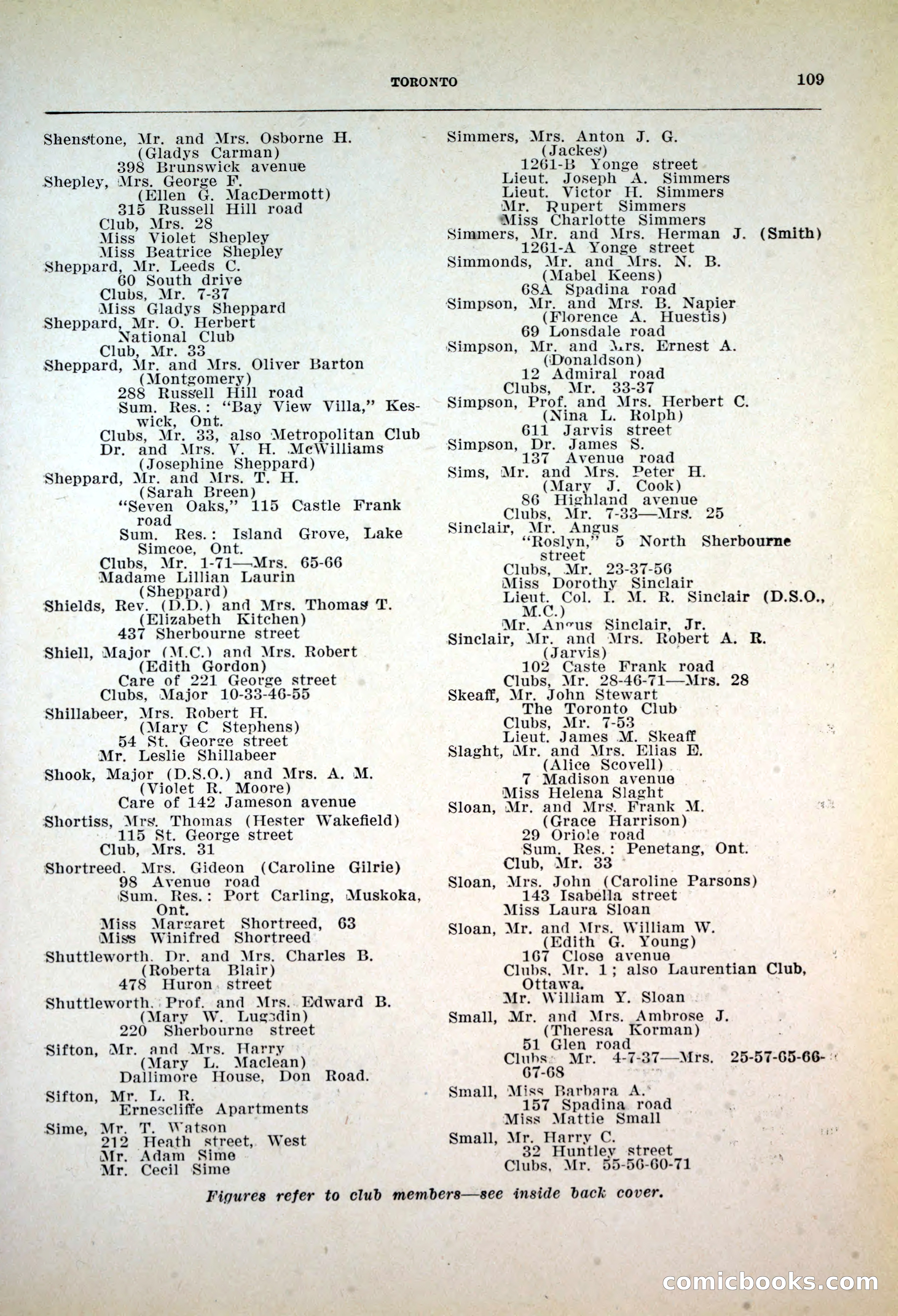 Dau's Blue Book, 1920 — page 109 of 172
