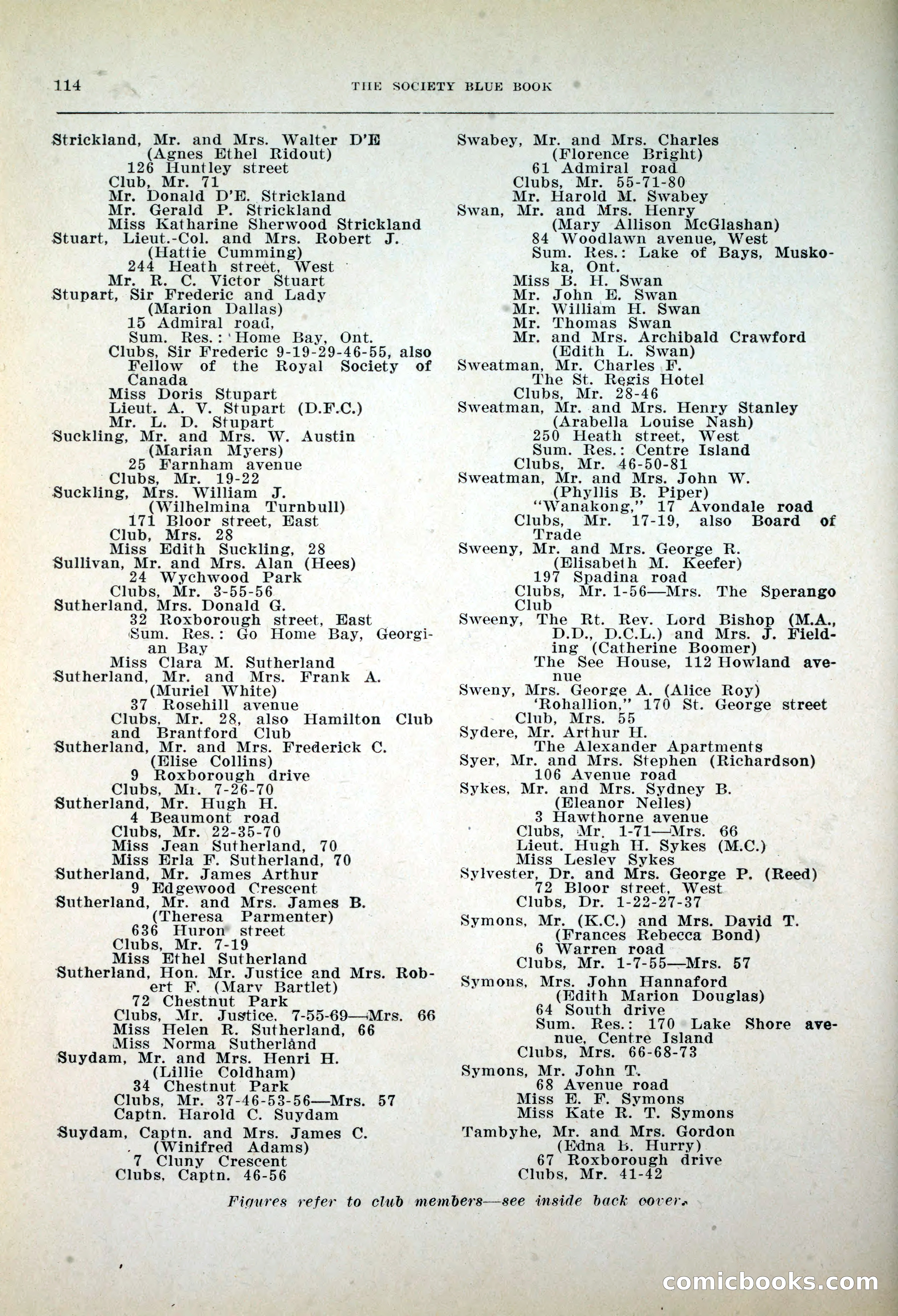 Dau's Blue Book, 1920 — page 114 of 172