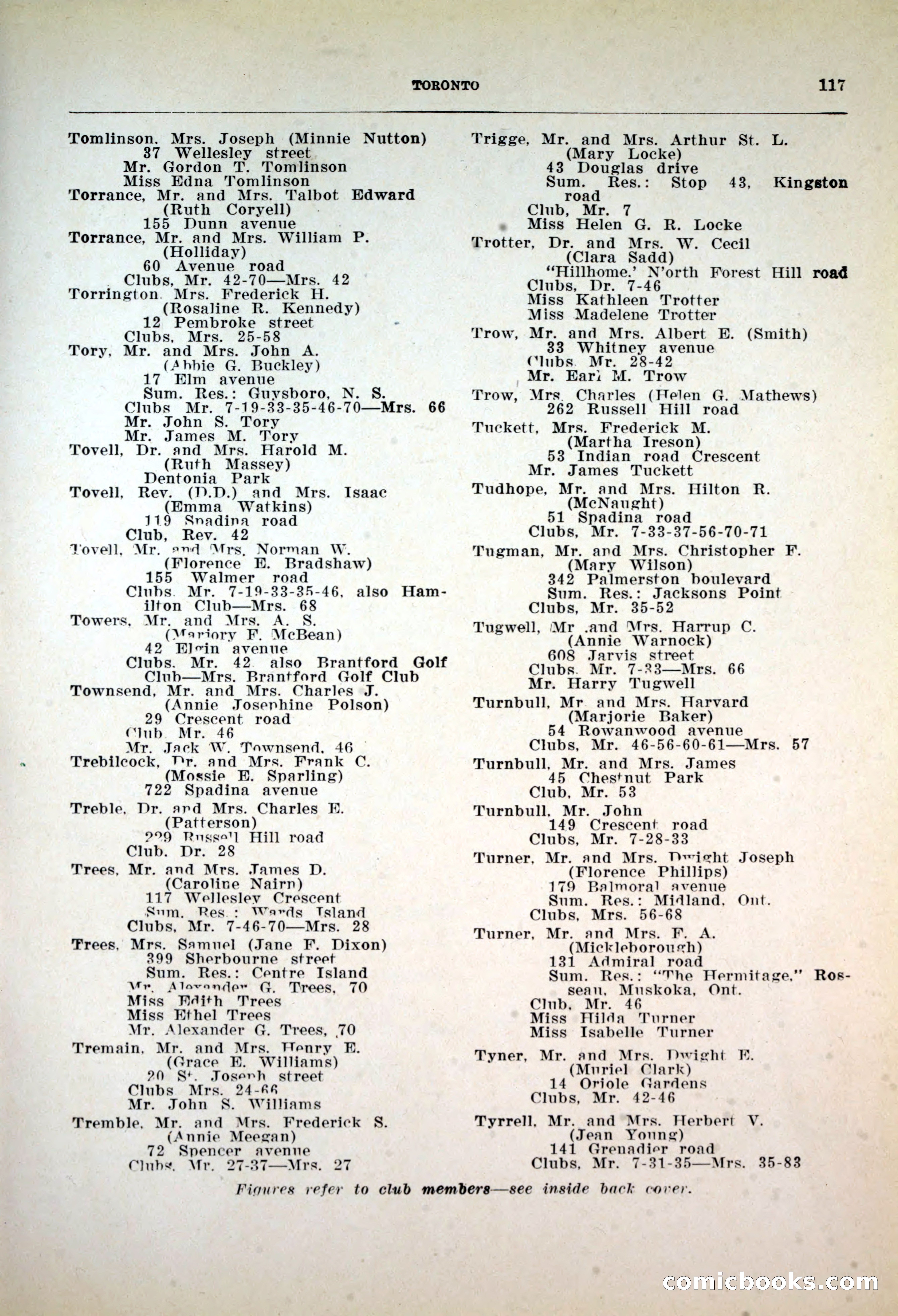 Dau's Blue Book, 1920 — page 117 of 172