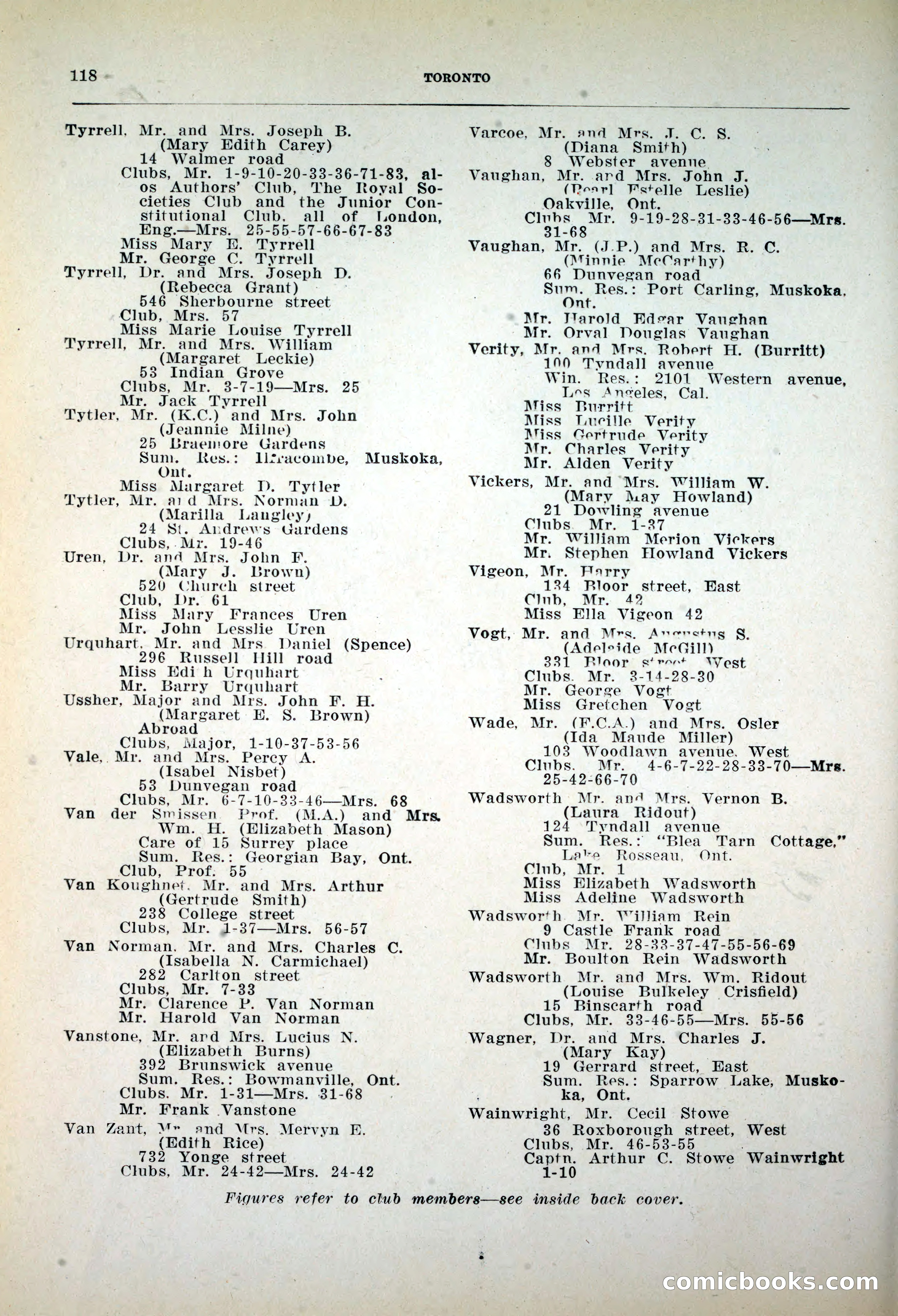 Dau's Blue Book, 1920 — page 118 of 172