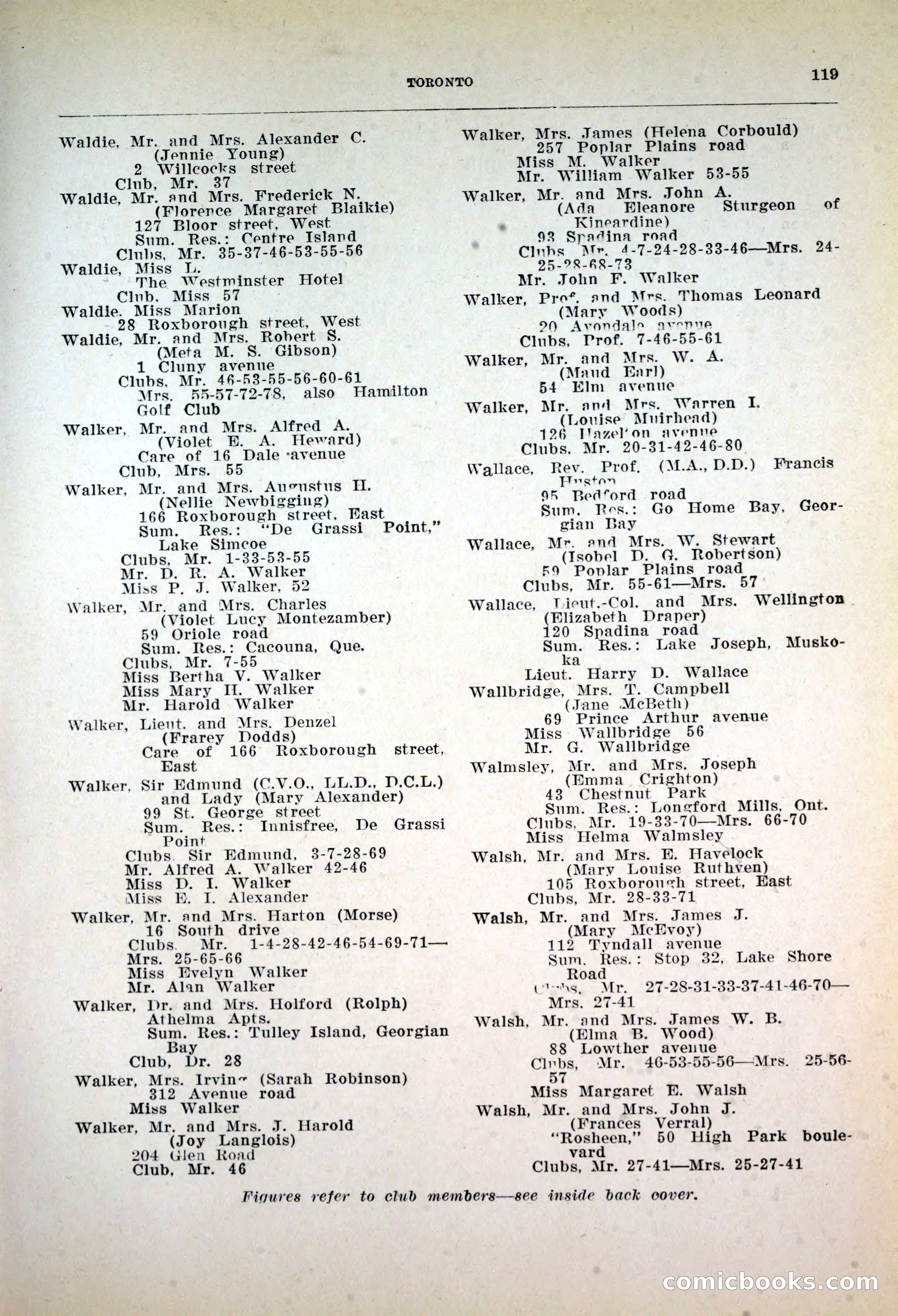 Dau's Blue Book, 1920 — page 119 of 172