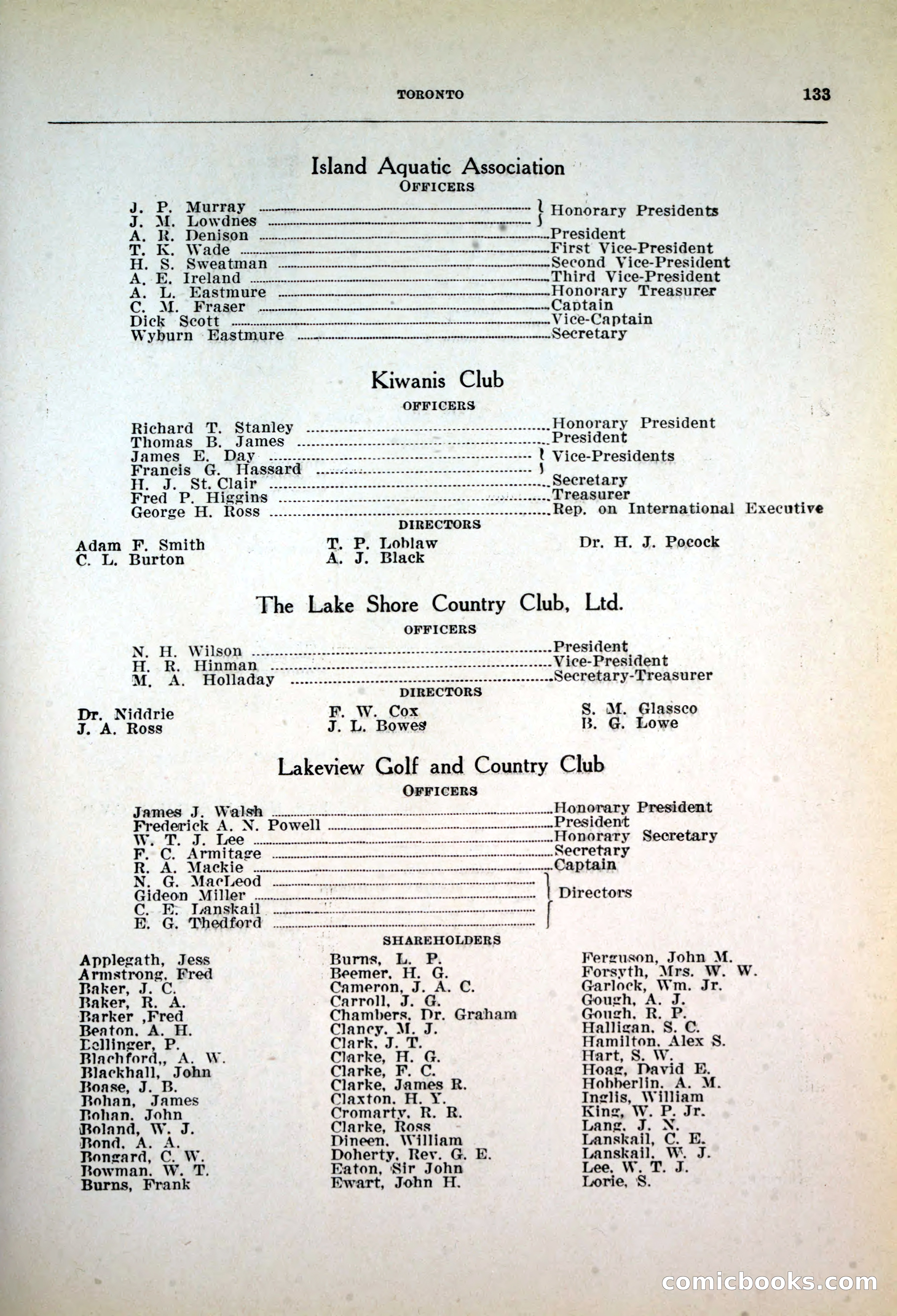 Dau's Blue Book, 1920 — page 133 of 172