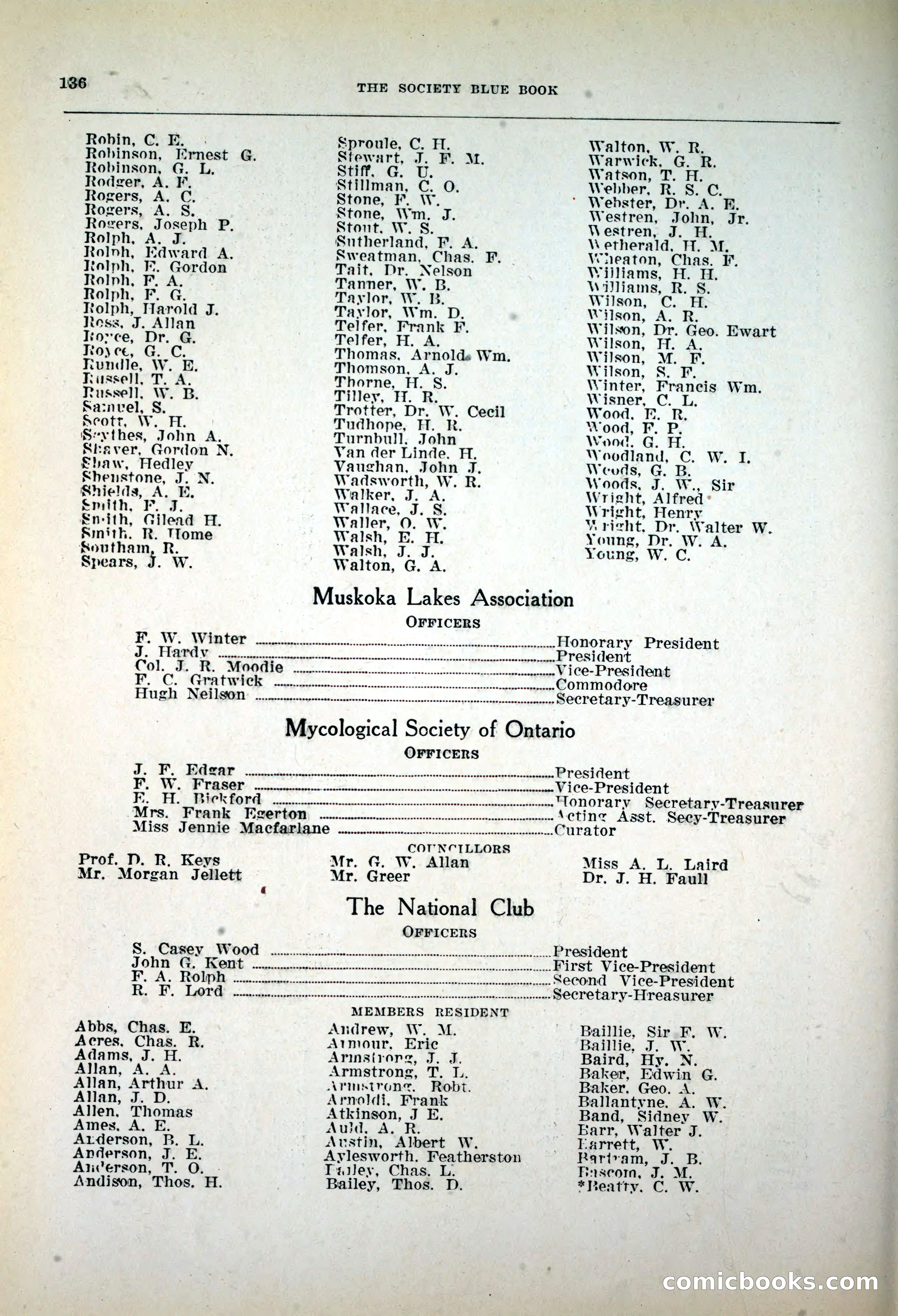Dau's Blue Book, 1920 — page 136 of 172