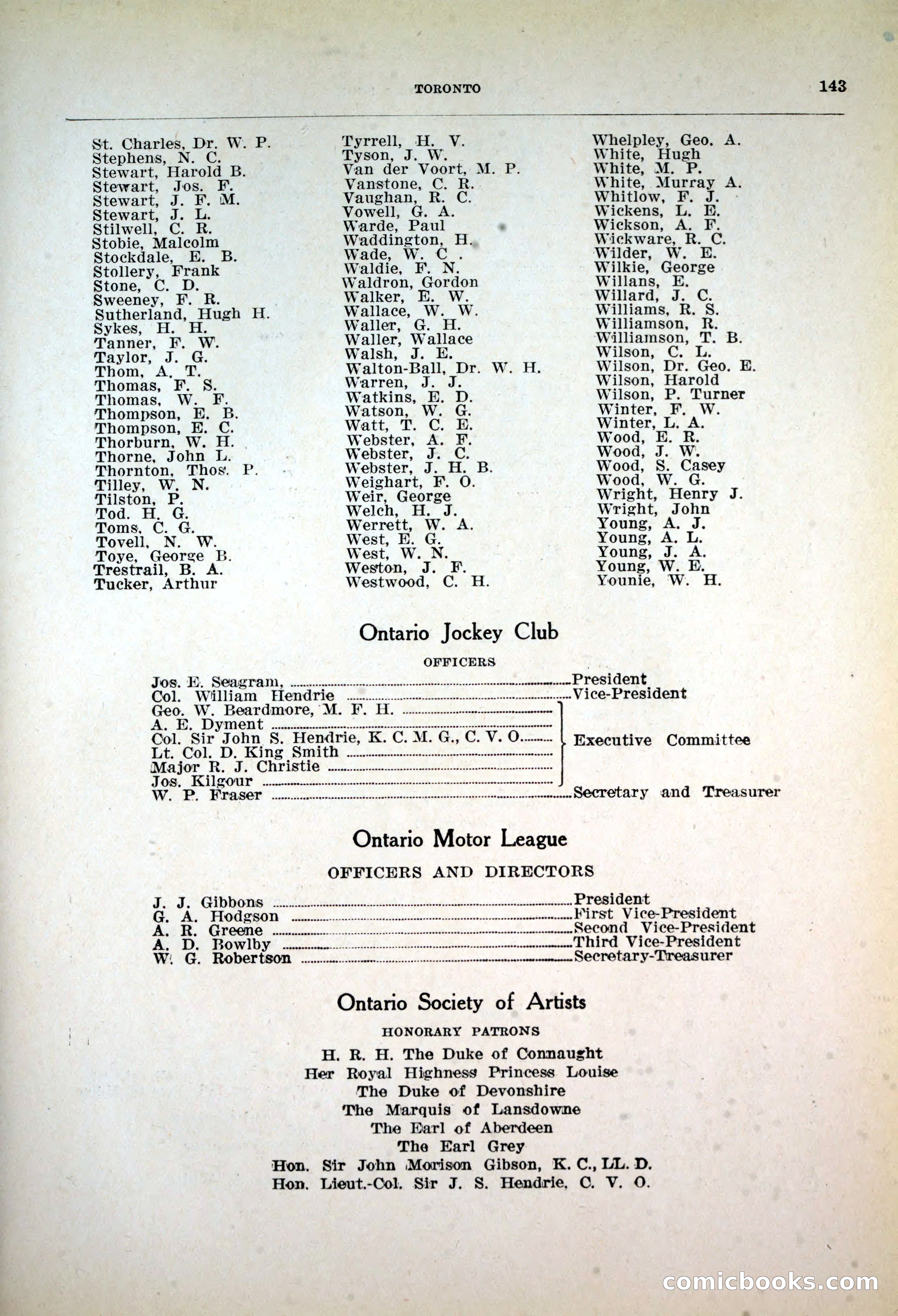Dau's Blue Book, 1920 — page 143 of 172