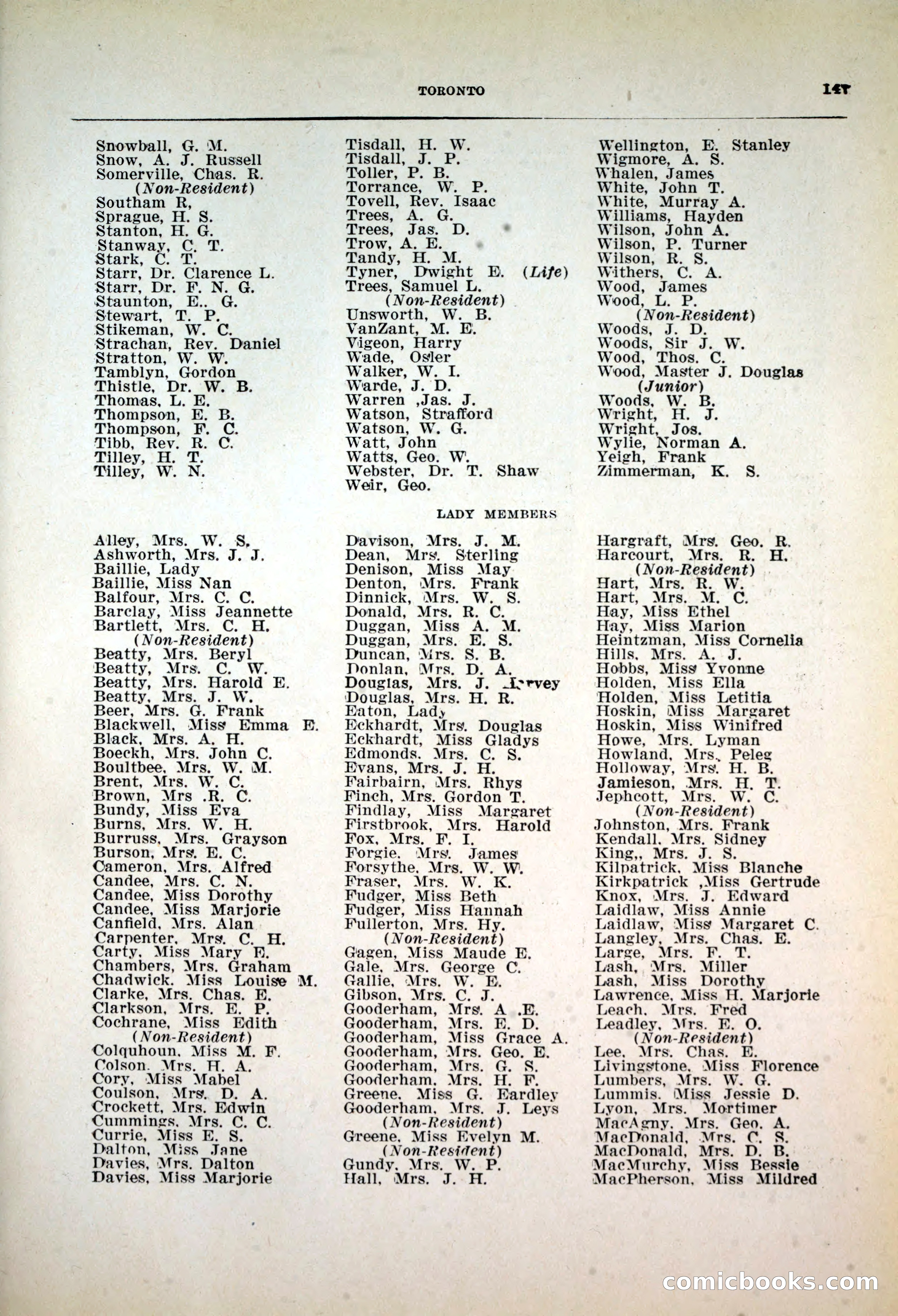 Dau's Blue Book, 1920 — page 147 of 172