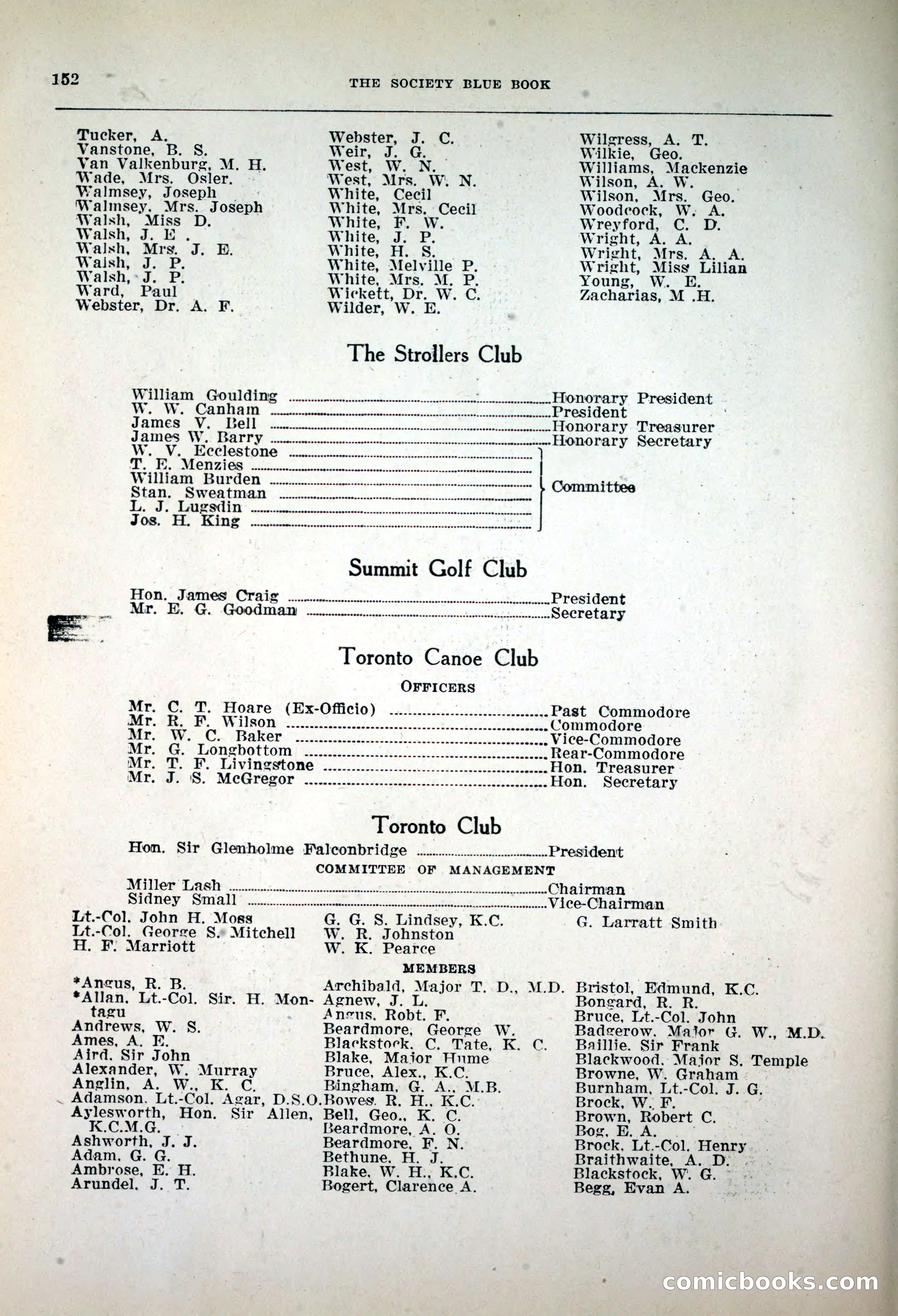 Dau's Blue Book, 1920 — page 152 of 172