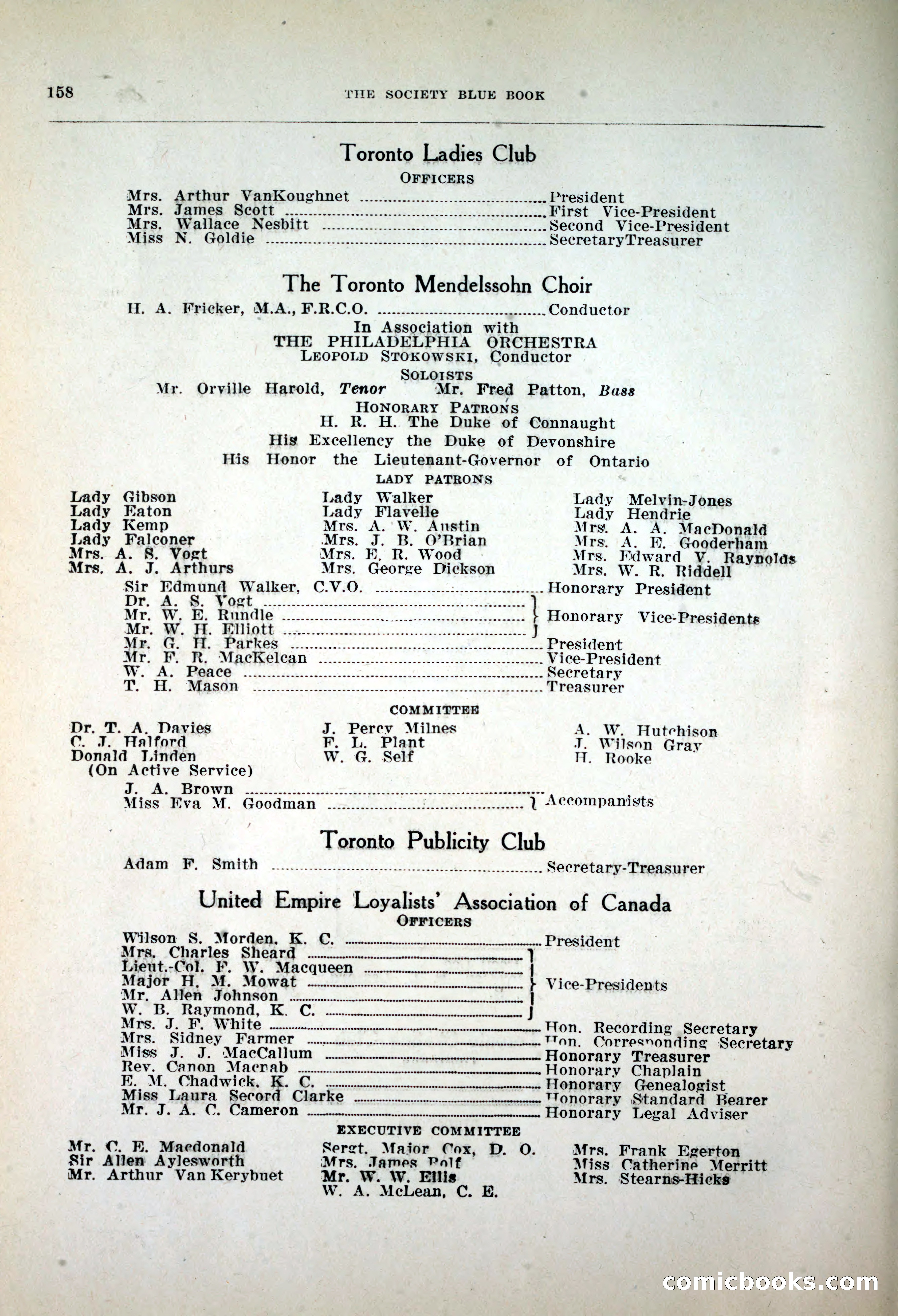 Dau's Blue Book, 1920 — page 158 of 172