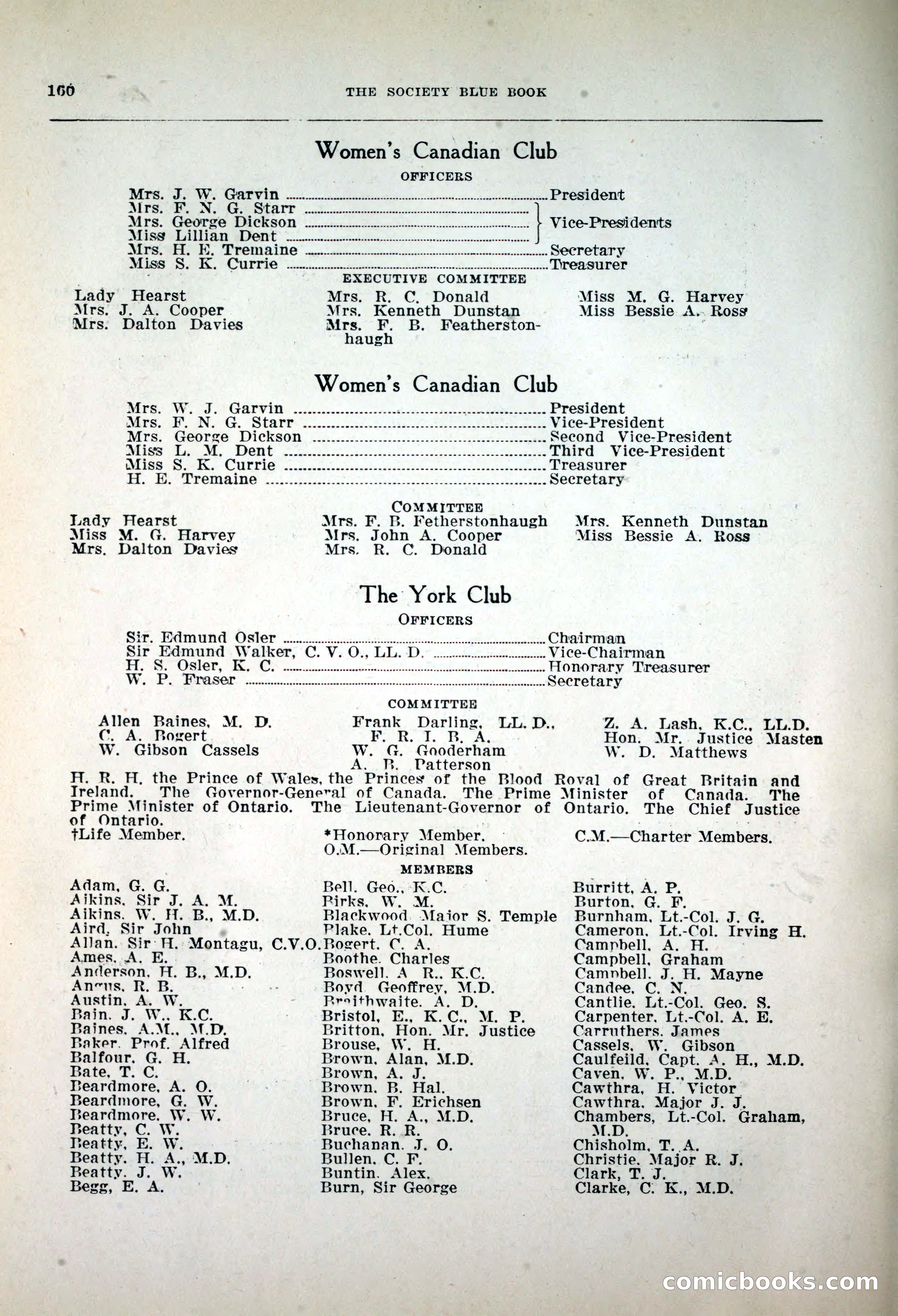 Dau's Blue Book, 1920 — page 160 of 172