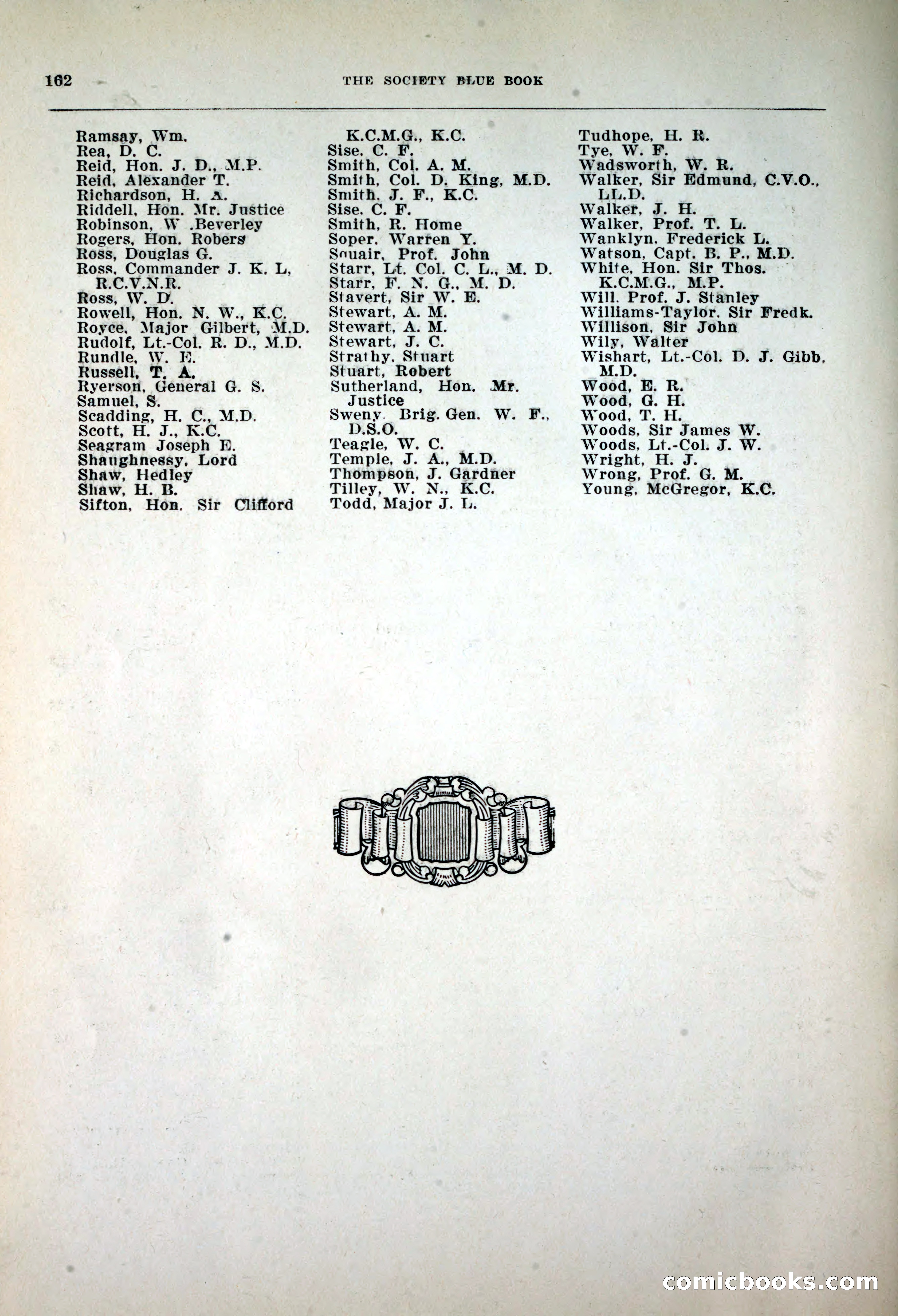 Dau's Blue Book, 1920 — page 162 of 172