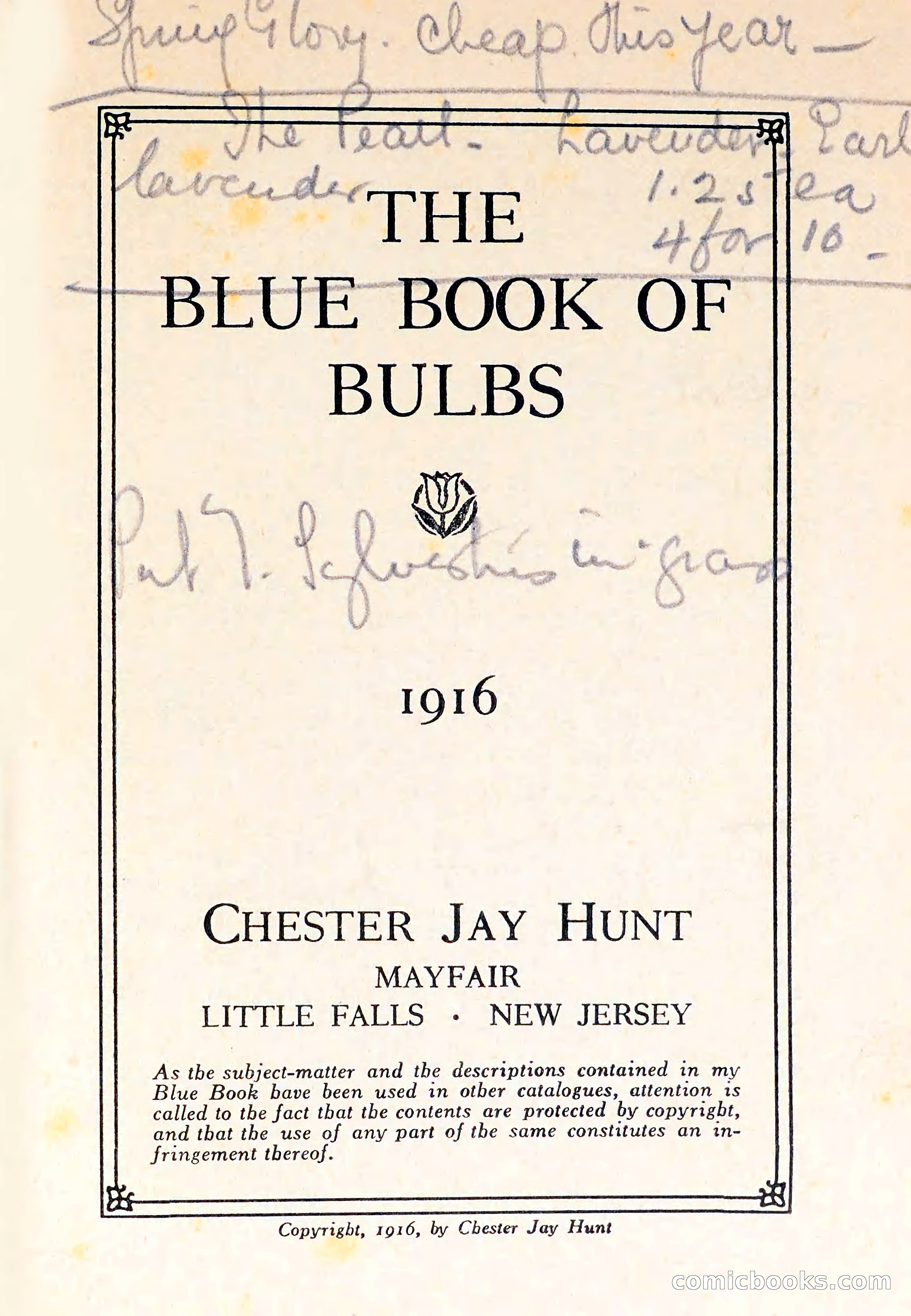 The Blue Book of Bulbs — page 5 of 110