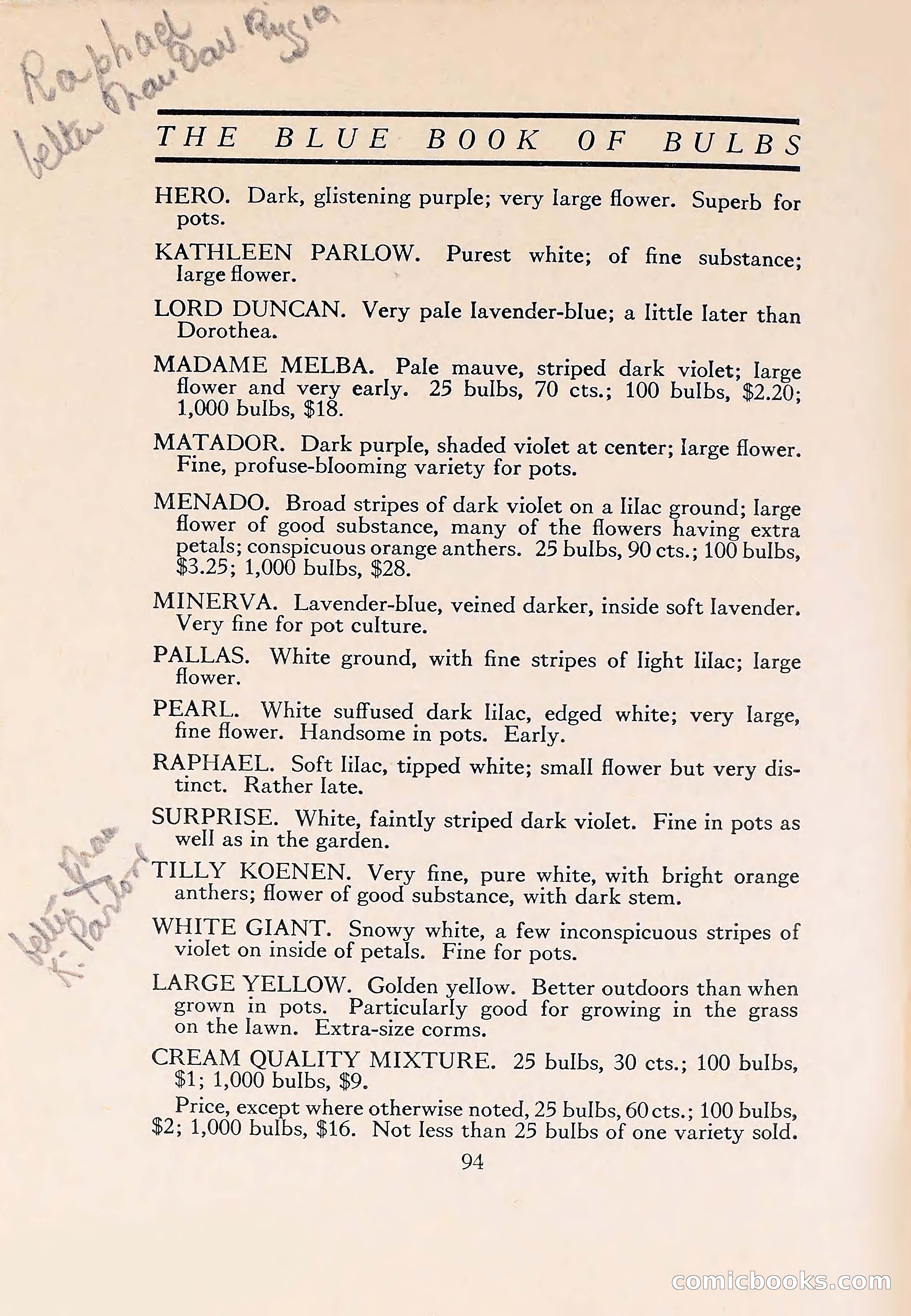 The Blue Book of Bulbs — page 98 of 110
