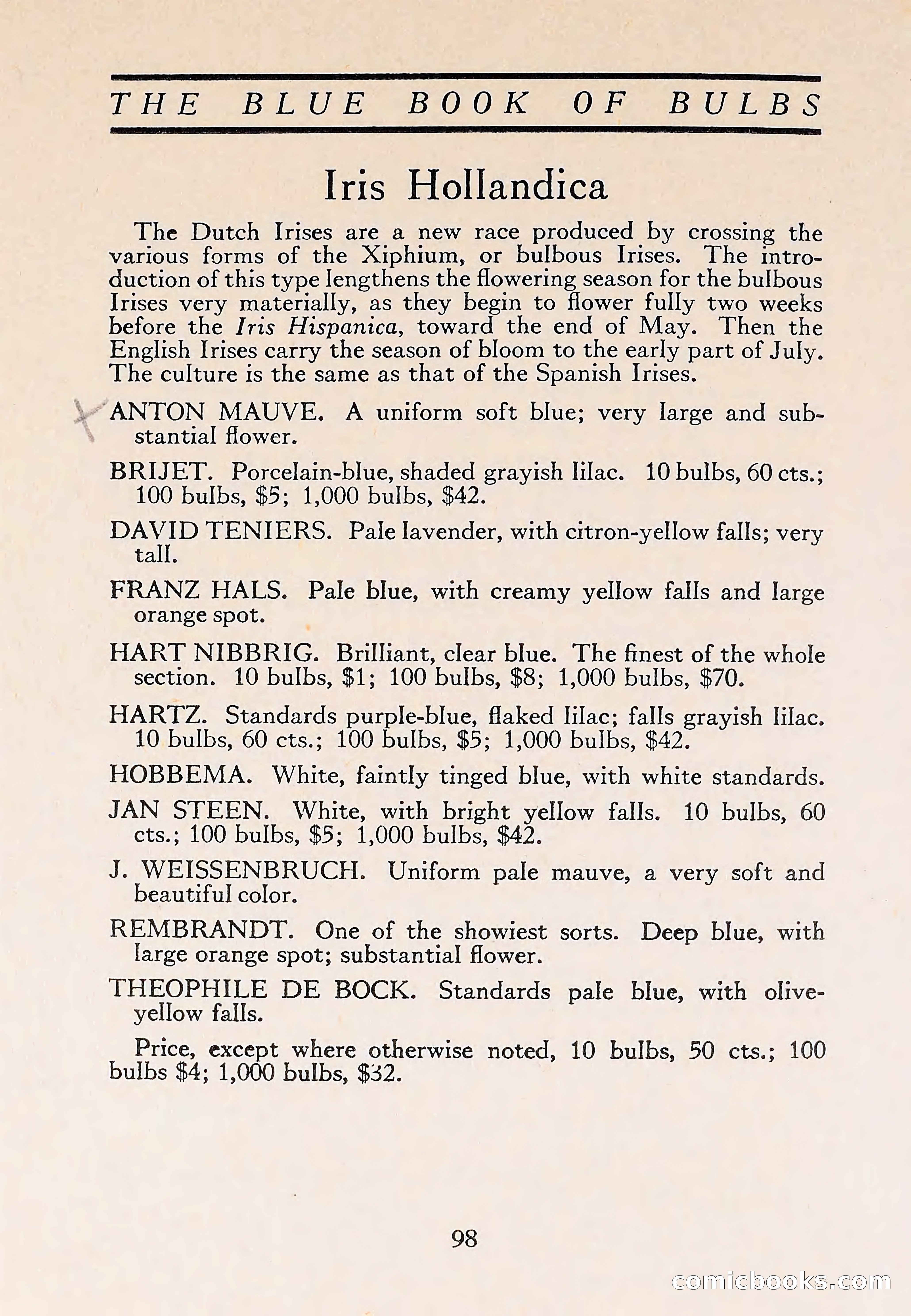 The Blue Book of Bulbs — page 102 of 110