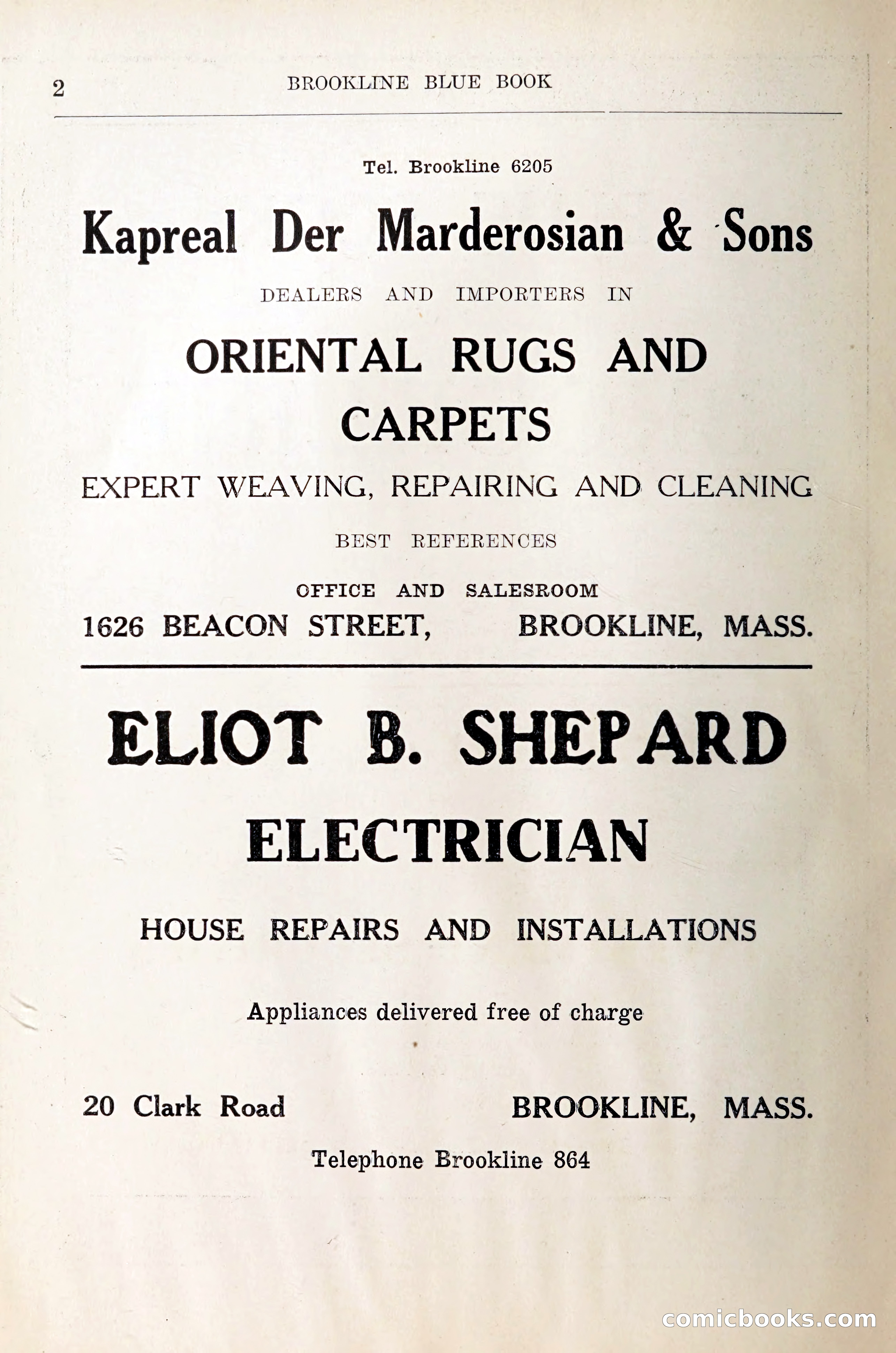 Blue Book of Brookline — page 7 of 305