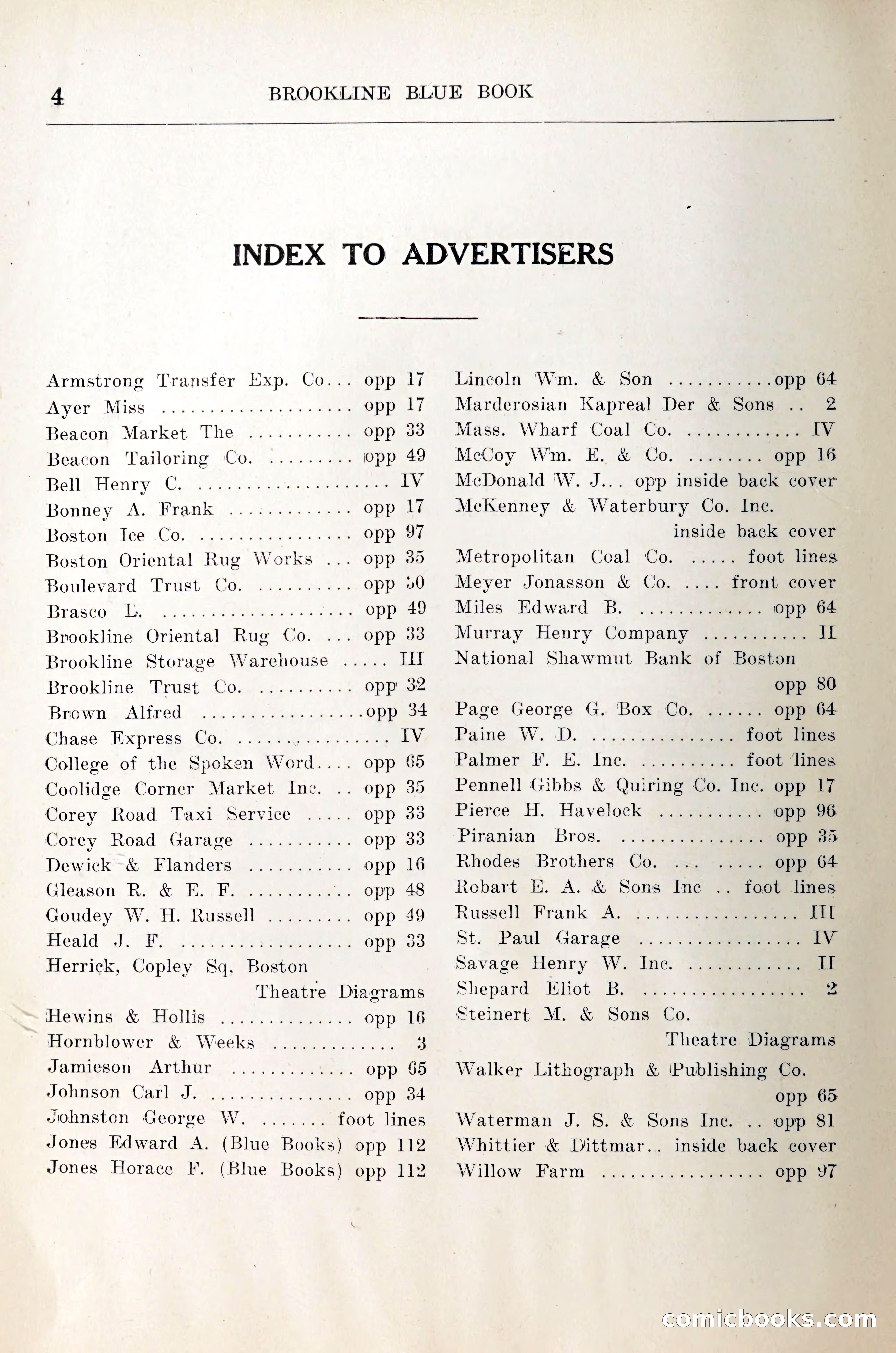 Blue Book of Brookline — page 9 of 305