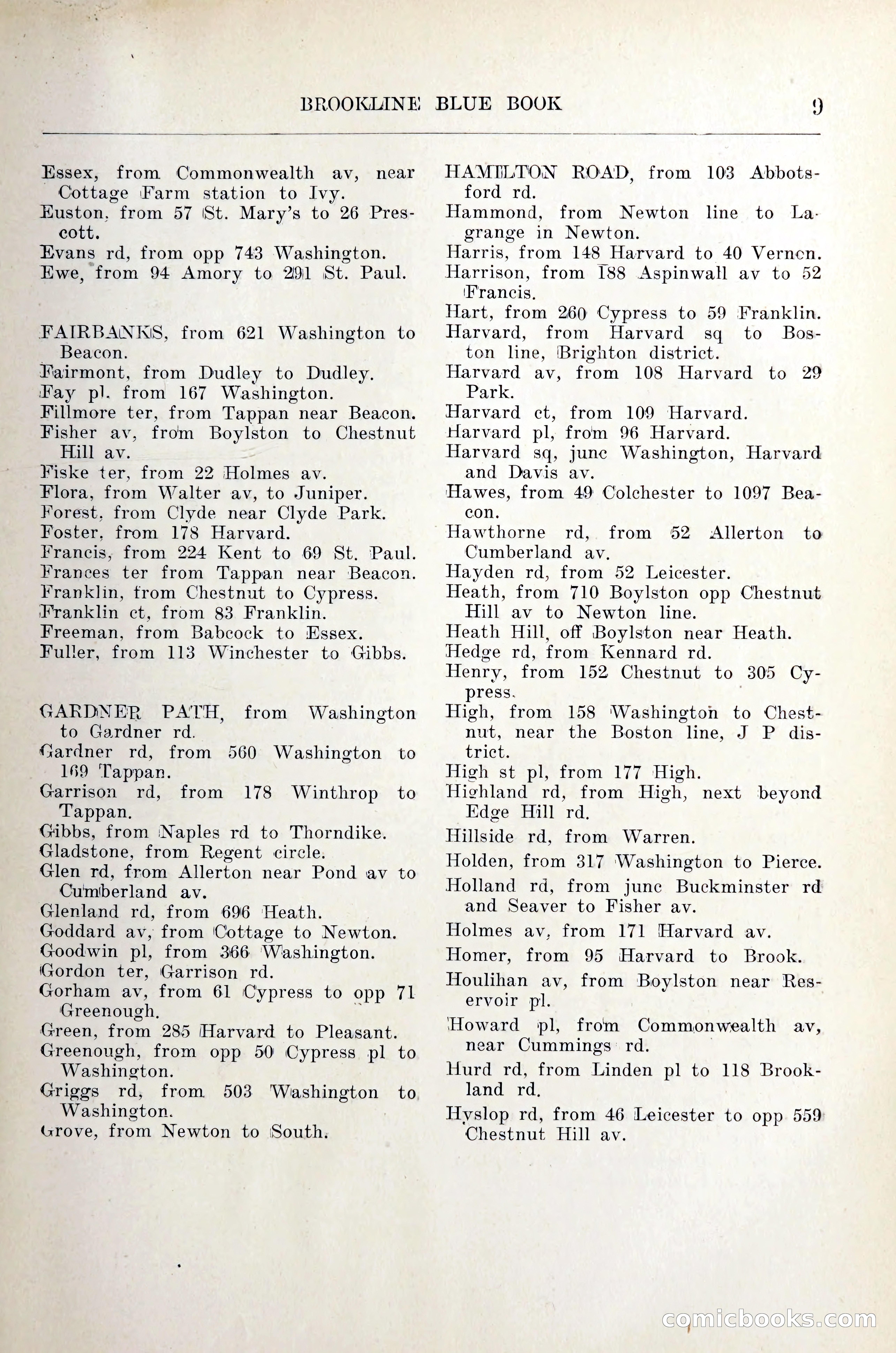 Blue Book of Brookline — page 14 of 305