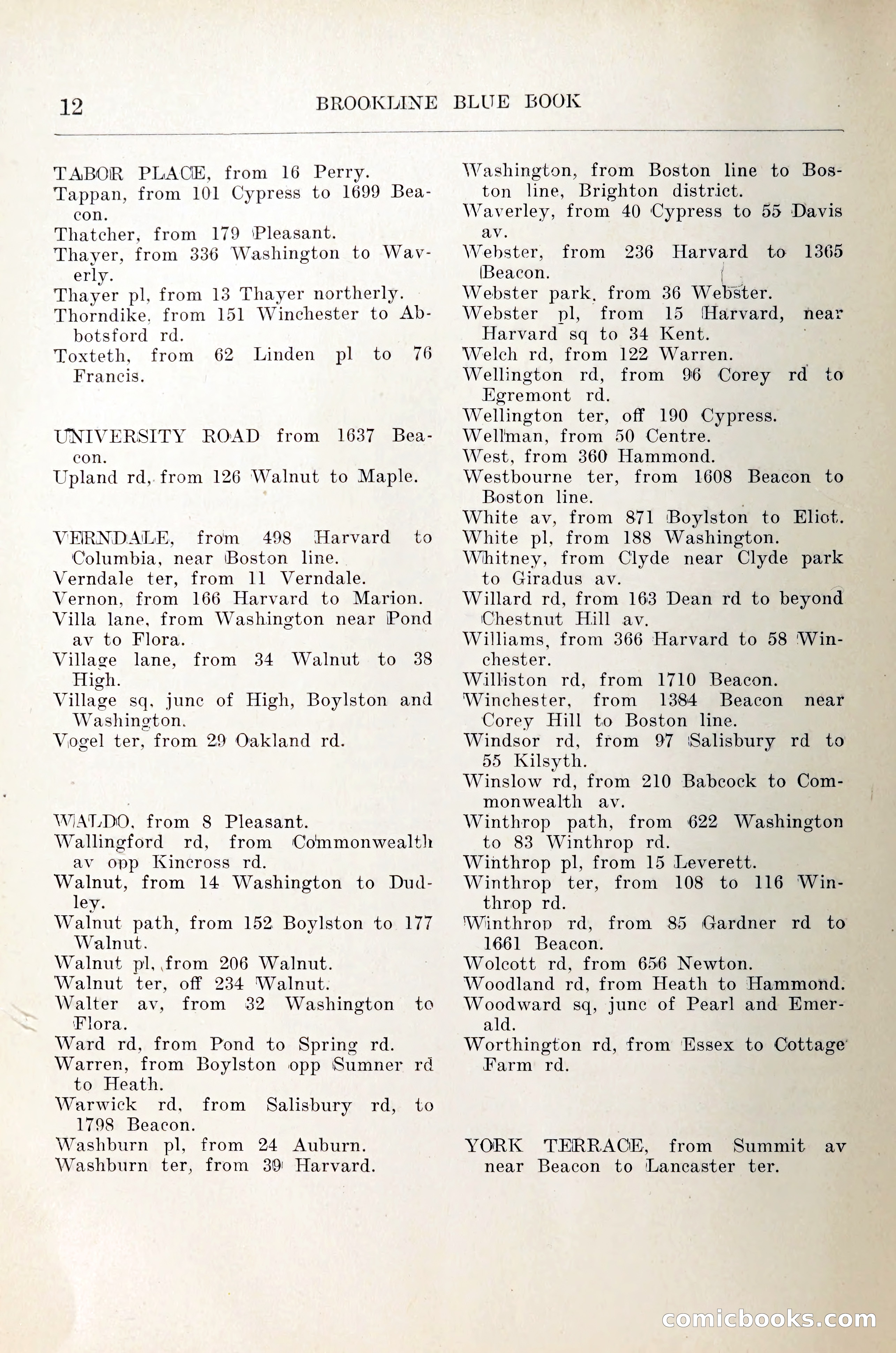 Blue Book of Brookline — page 17 of 305