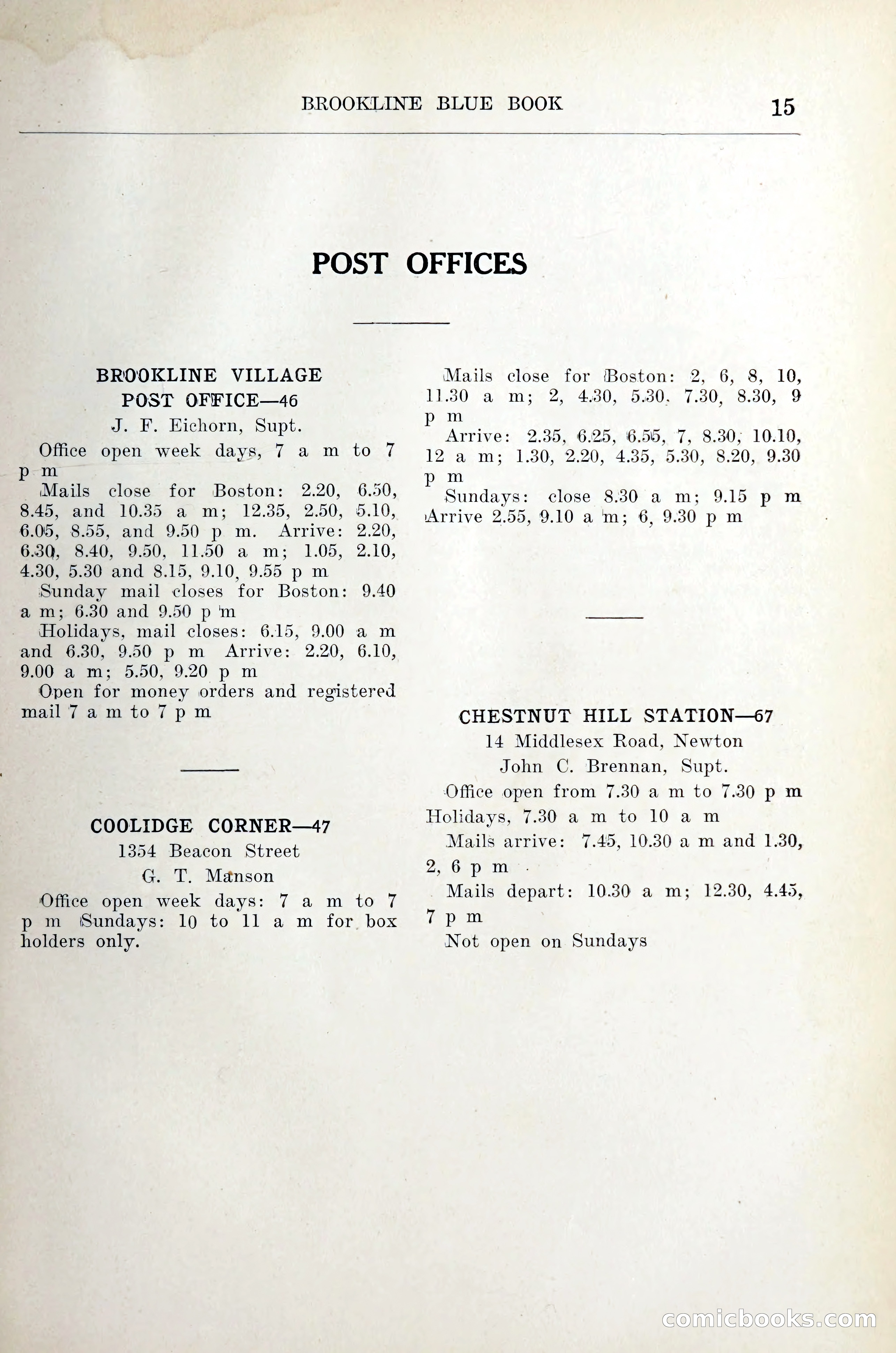 Blue Book of Brookline — page 20 of 305