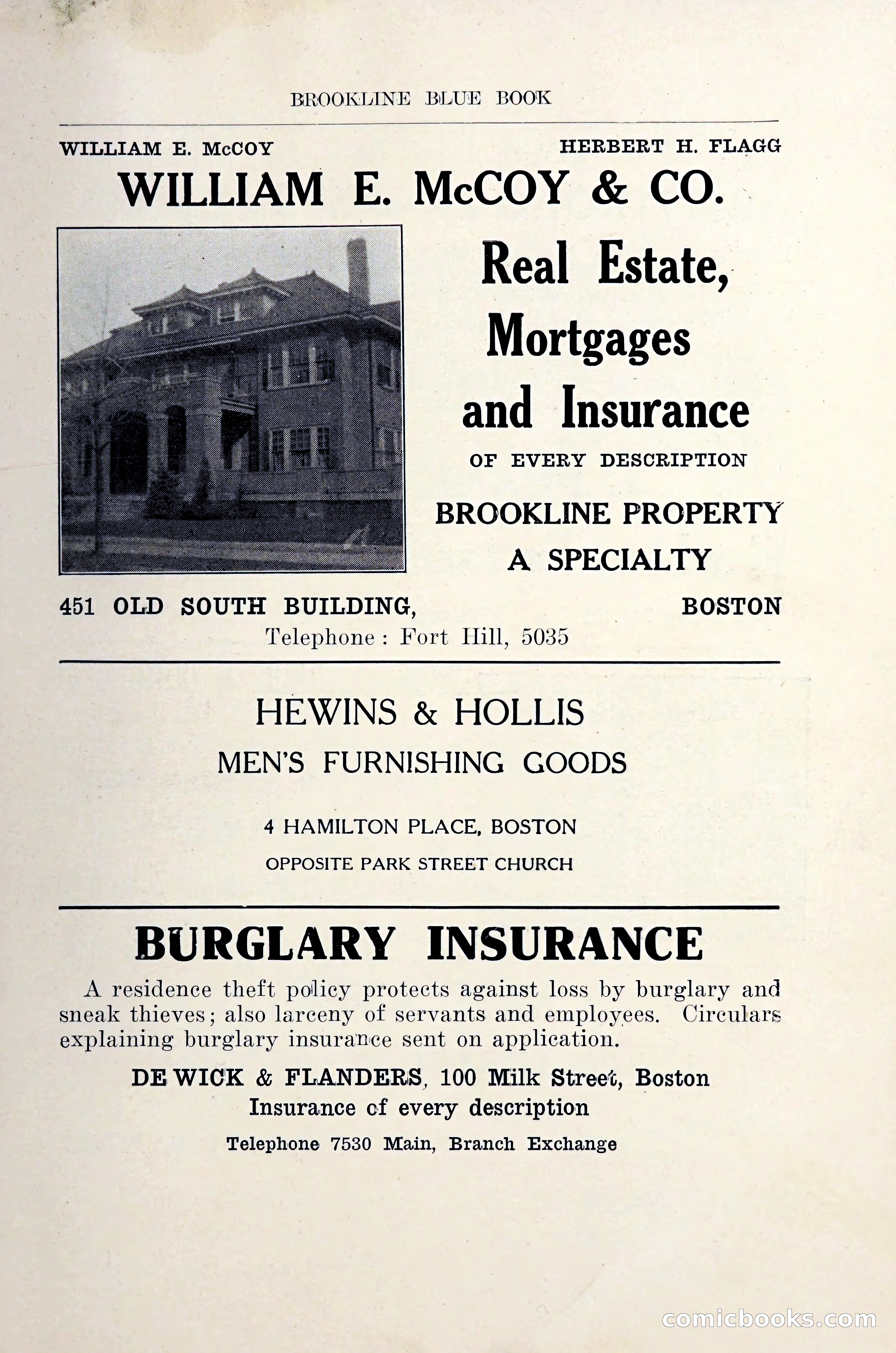 Blue Book of Brookline — page 22 of 305