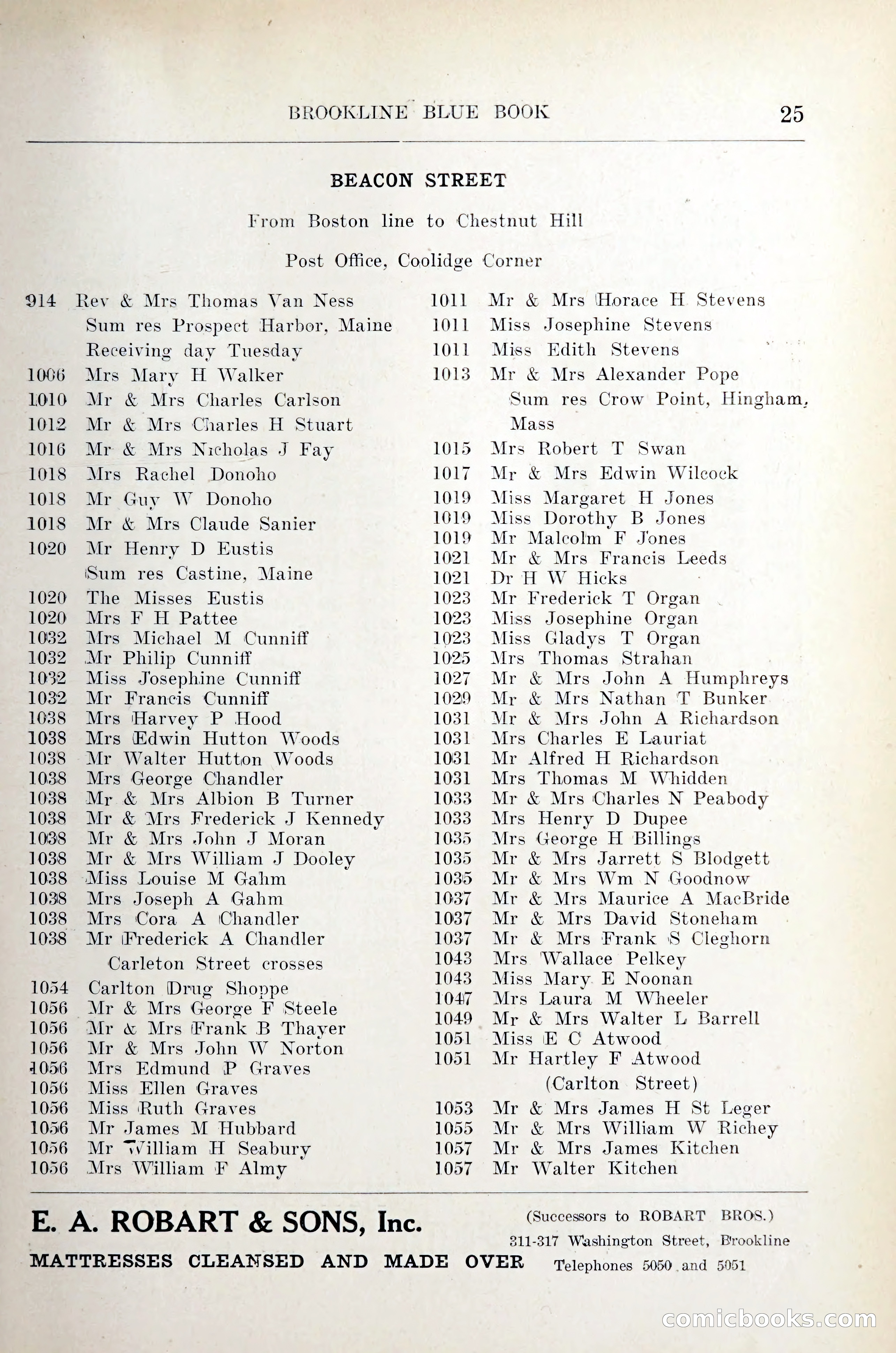 Blue Book of Brookline — page 30 of 305