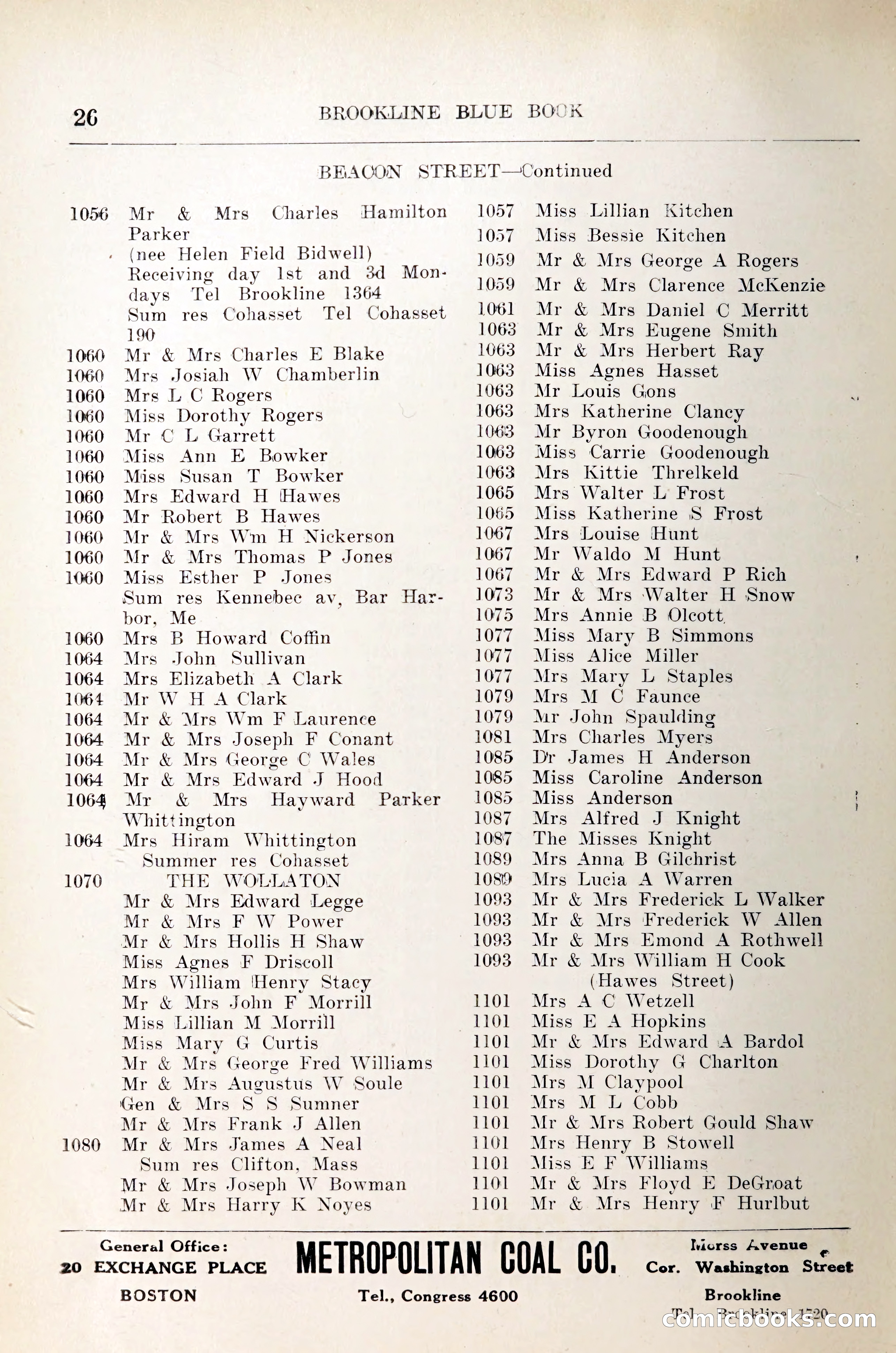 Blue Book of Brookline — page 31 of 305