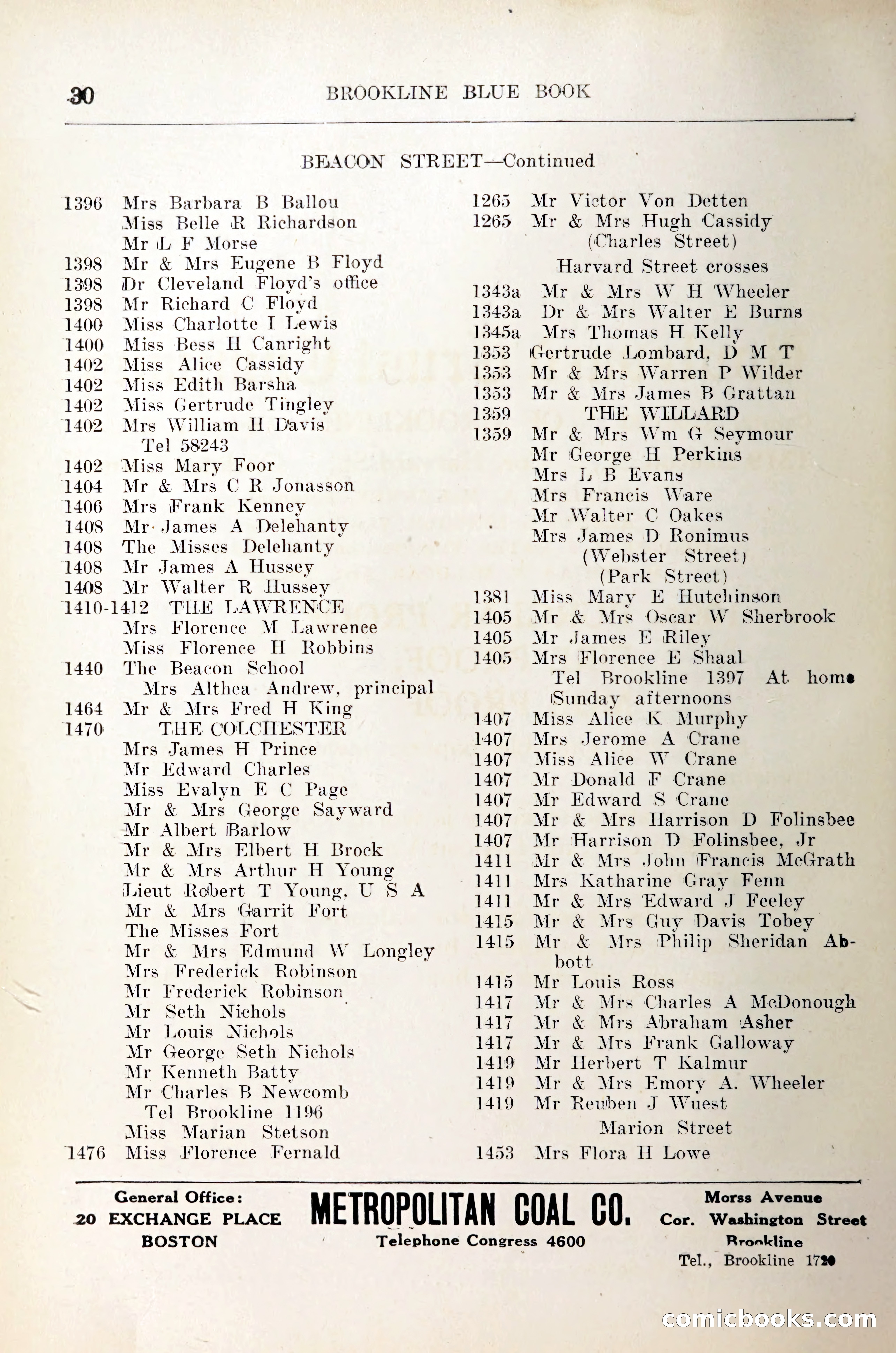 Blue Book of Brookline — page 35 of 305