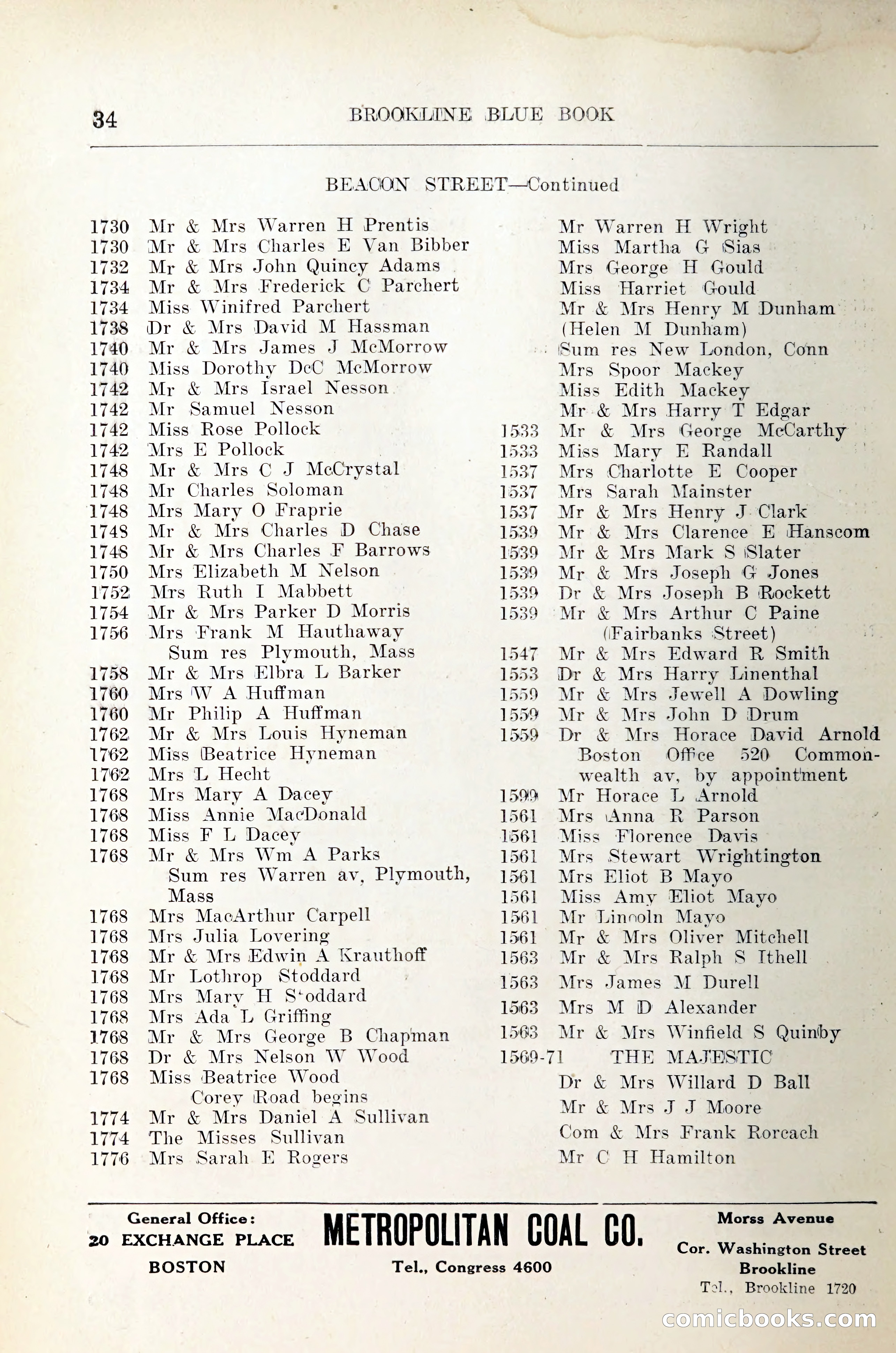 Blue Book of Brookline — page 43 of 305