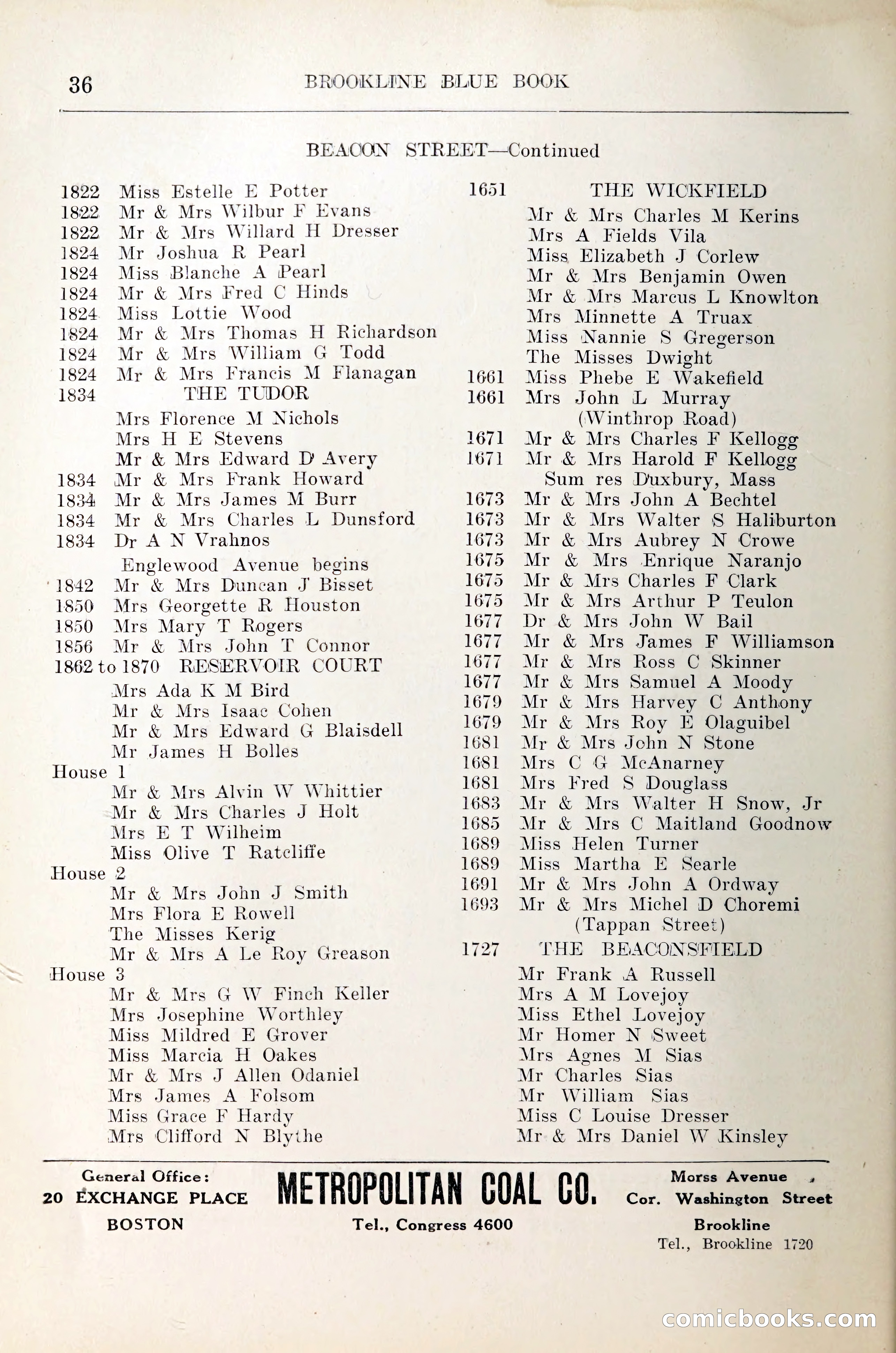 Blue Book of Brookline — page 47 of 305