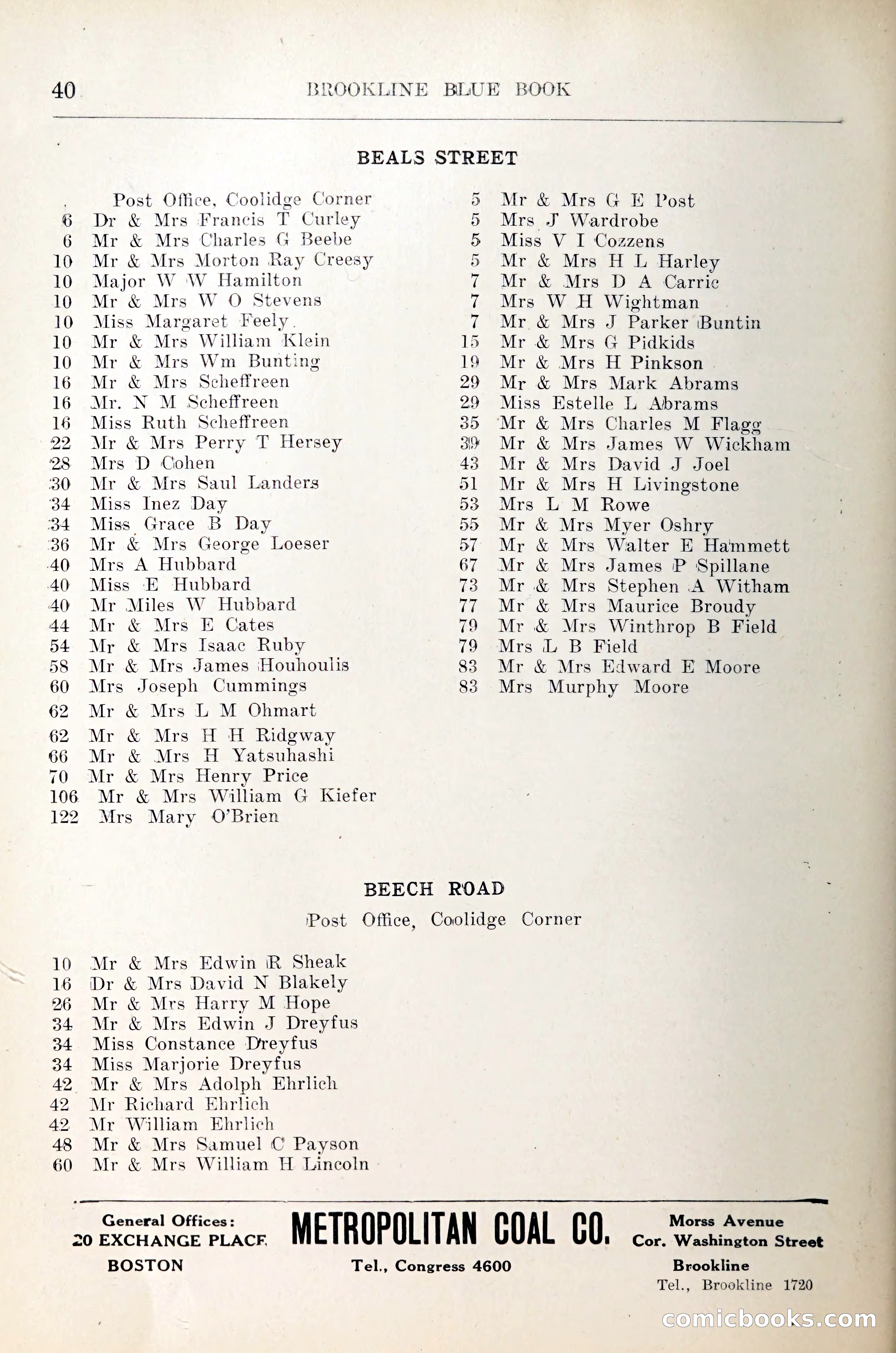 Blue Book of Brookline — page 51 of 305