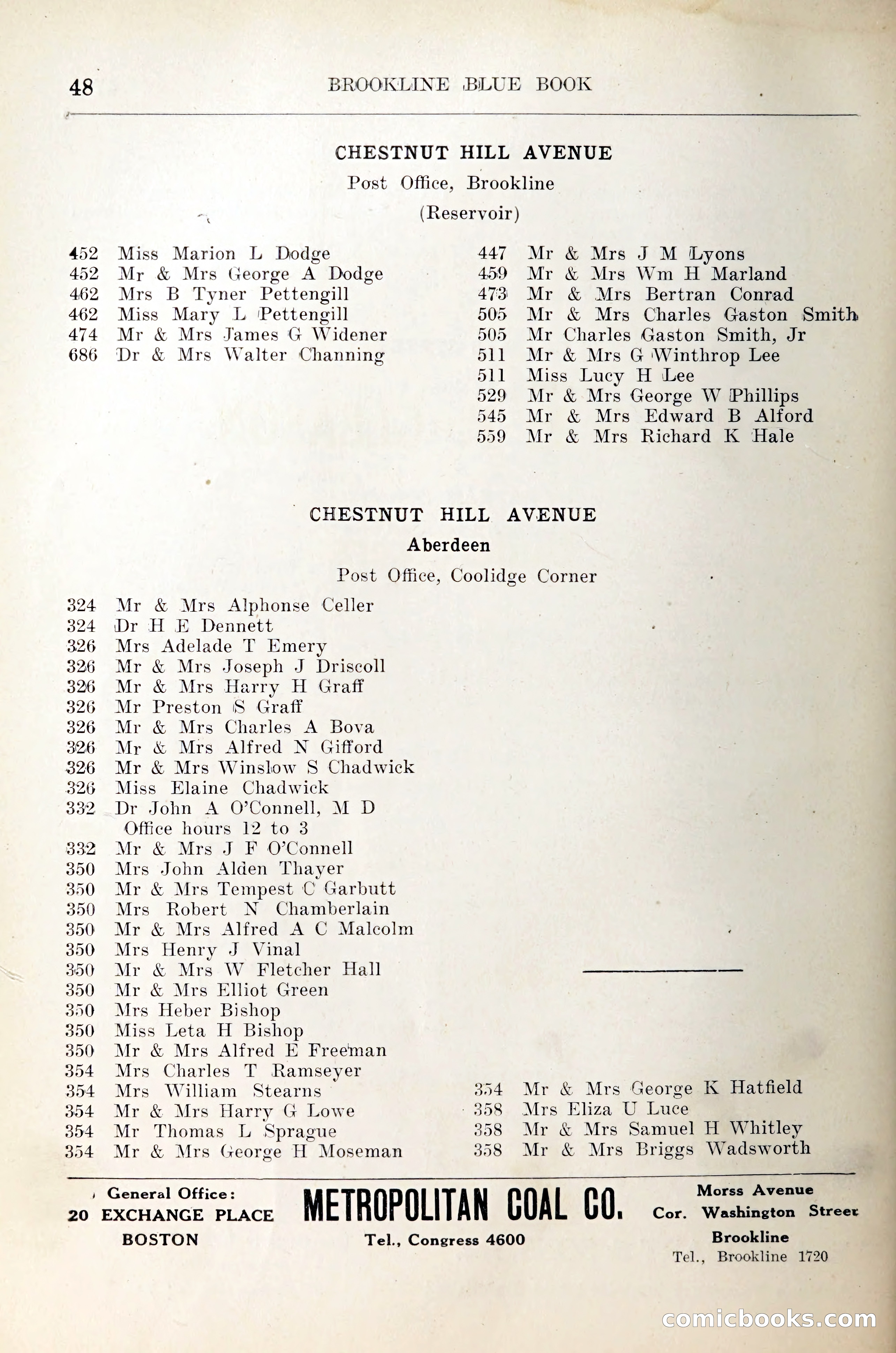 Blue Book of Brookline — page 59 of 305