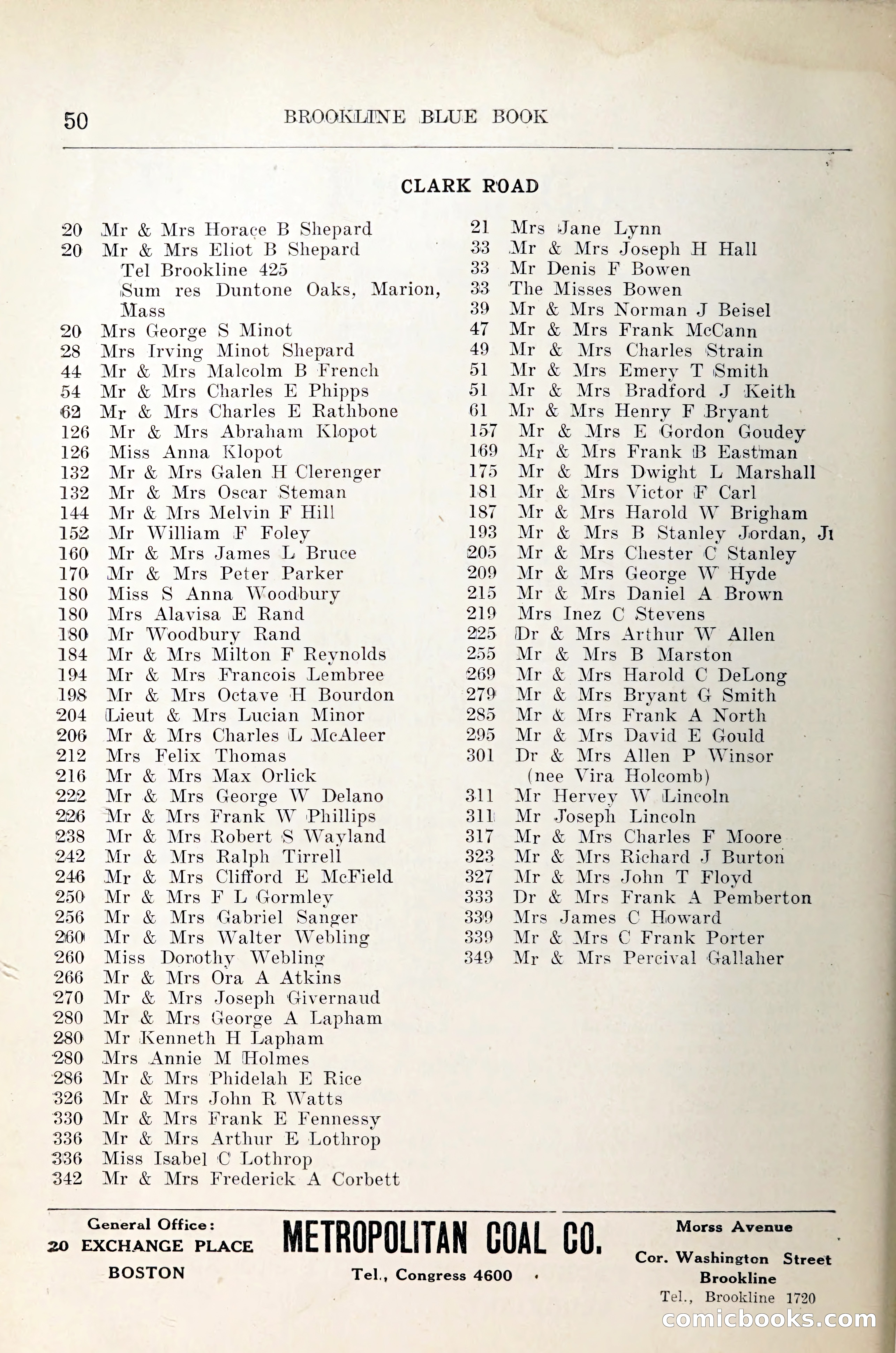 Blue Book of Brookline — page 63 of 305