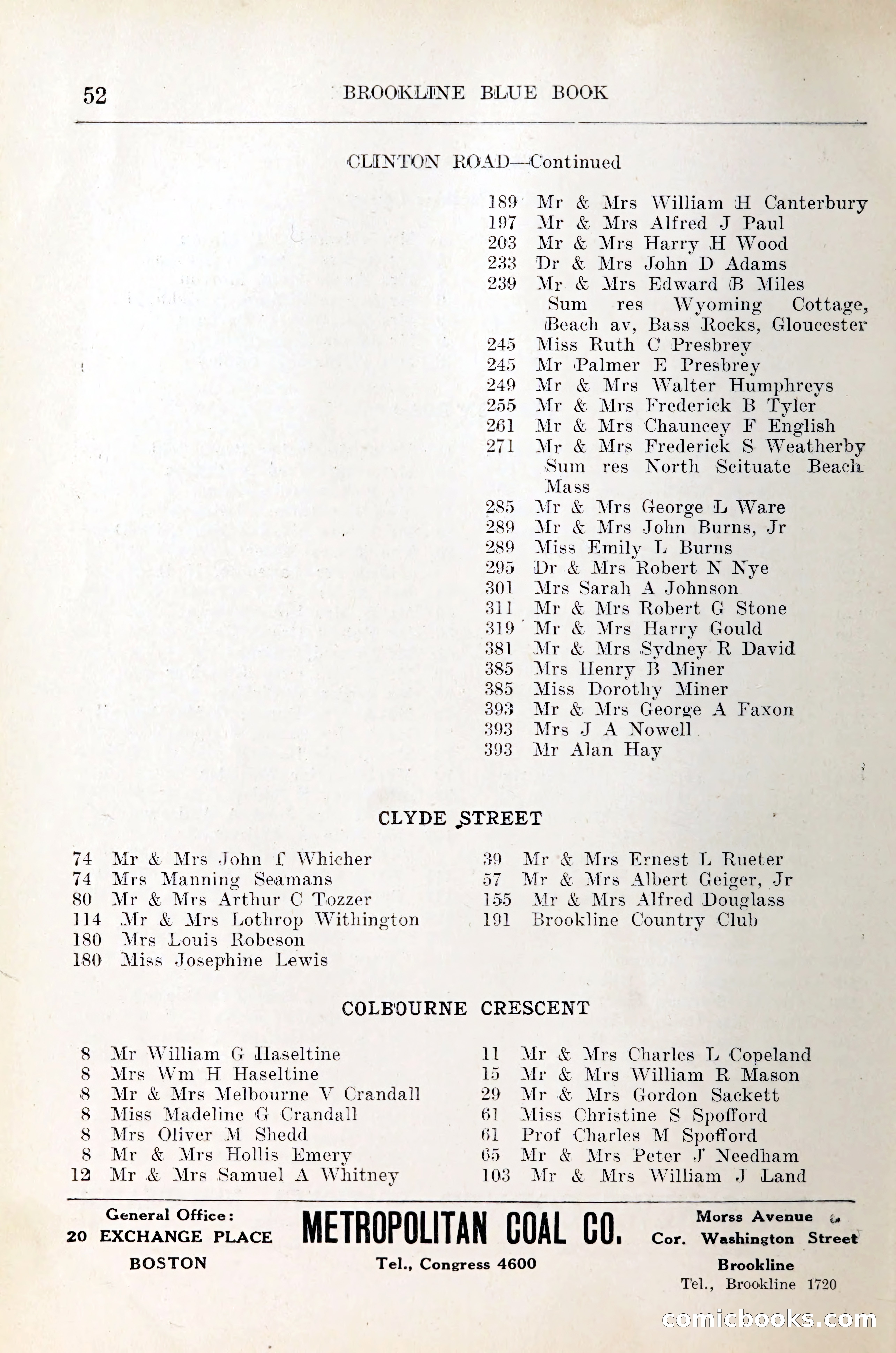 Blue Book of Brookline — page 65 of 305